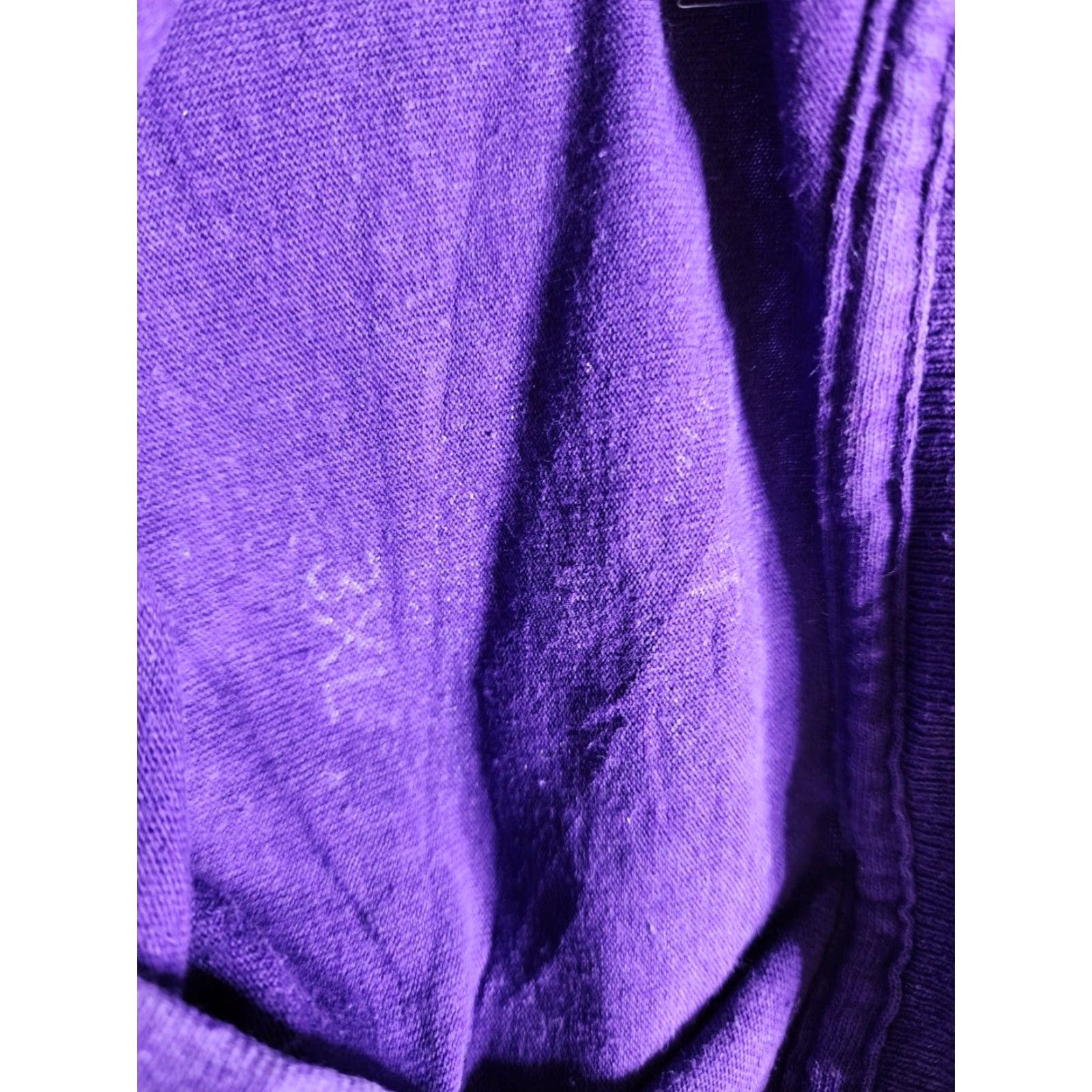 Prince Prince Purple Rain Band T-Shirt Mens 3XL Short Sleeve Bleach Stains Regular Fit Size US XXL / EU 58 / 5 - 5 Thumbnail