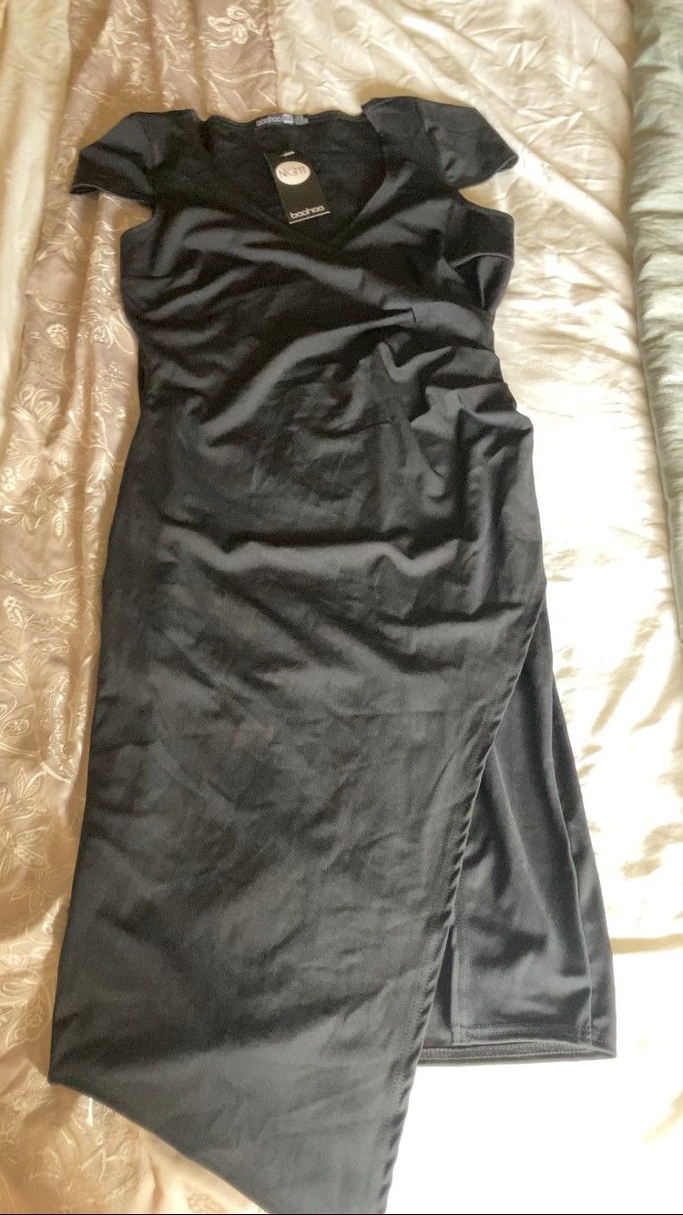Boohoo Black dress Size L / US 10 / IT 46 - 6 Thumbnail