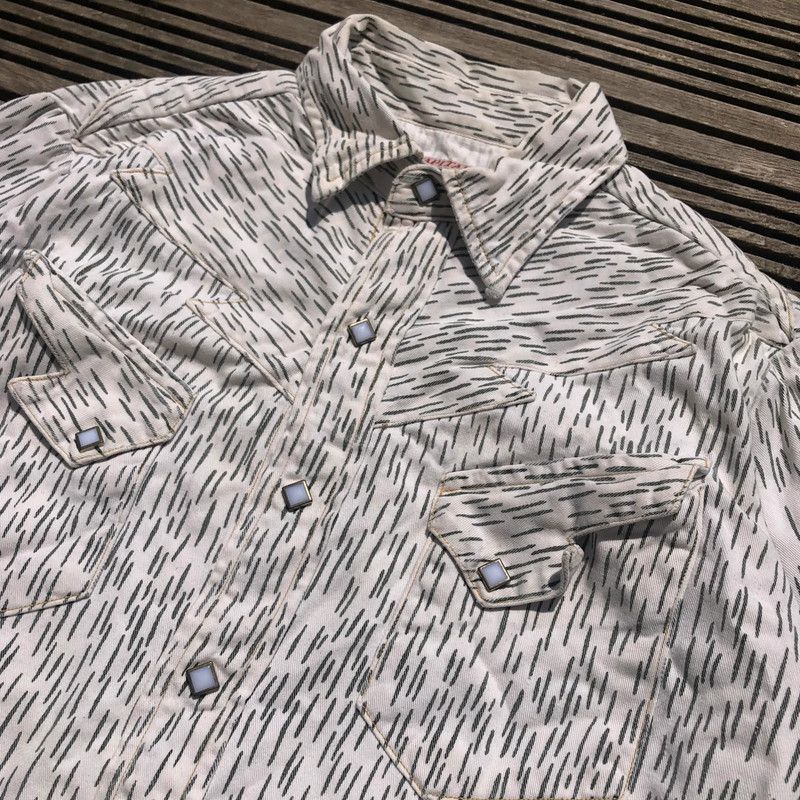Kapital Kapital White Button Up Shirt Size US M / EU 48-50 / 2 - 4 Thumbnail
