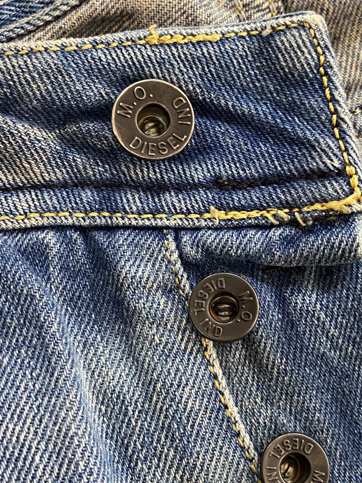 Diesel Diesel Blue Eyecons 2010/2 Distressed Jeans Size US 32 / EU 48 - 7 Thumbnail