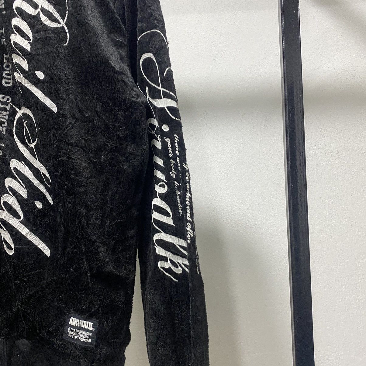 Japanese Brand Sick☠️ Airwalk Poem Wording Zipper Hoodie Punk Grunge LGB Size US L / EU 52-54 / 3 - 4 Thumbnail