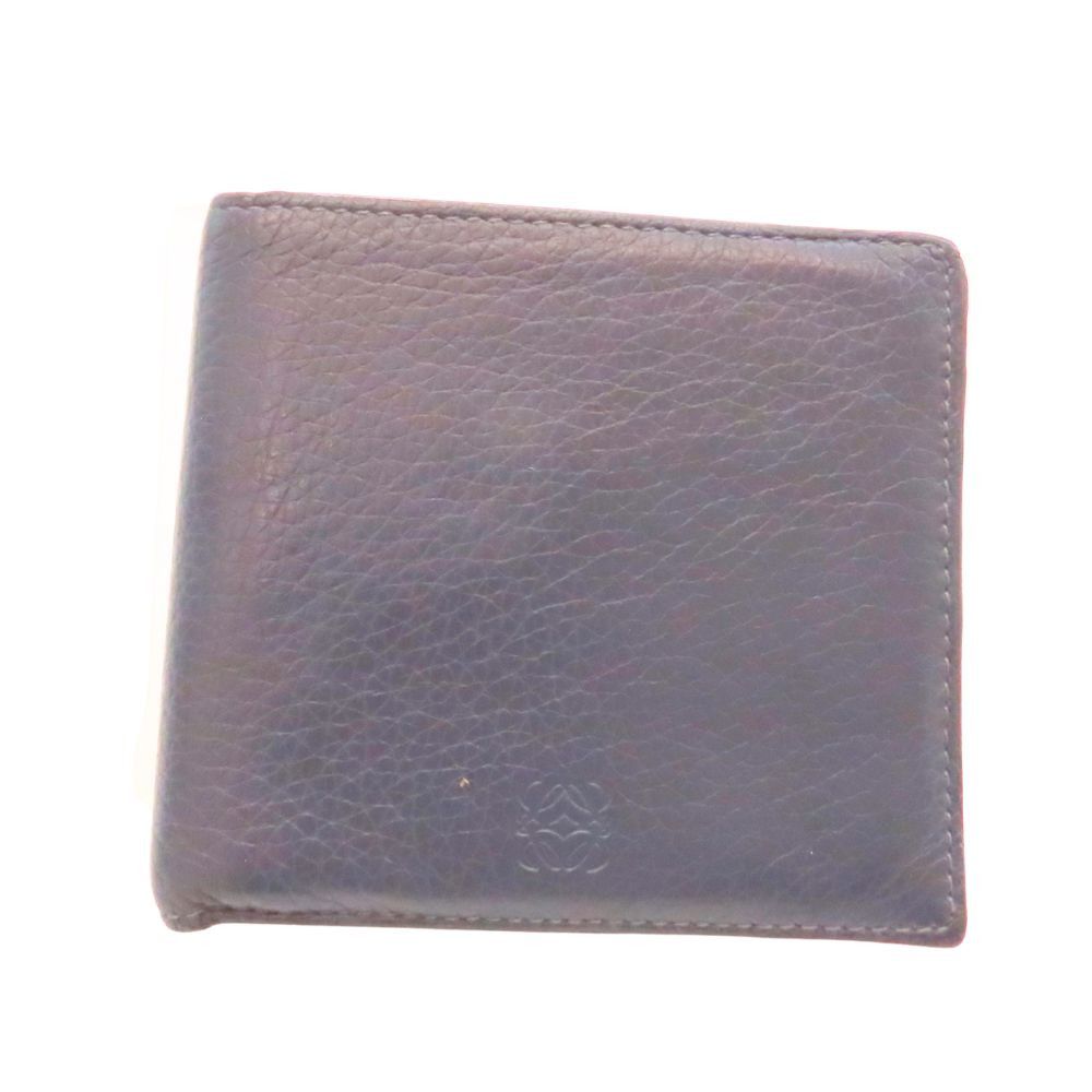 Loewe Loewe Bifold Wallet Calfskin Wallet Leather Short Wallet 261307 DUTY FREE for USA