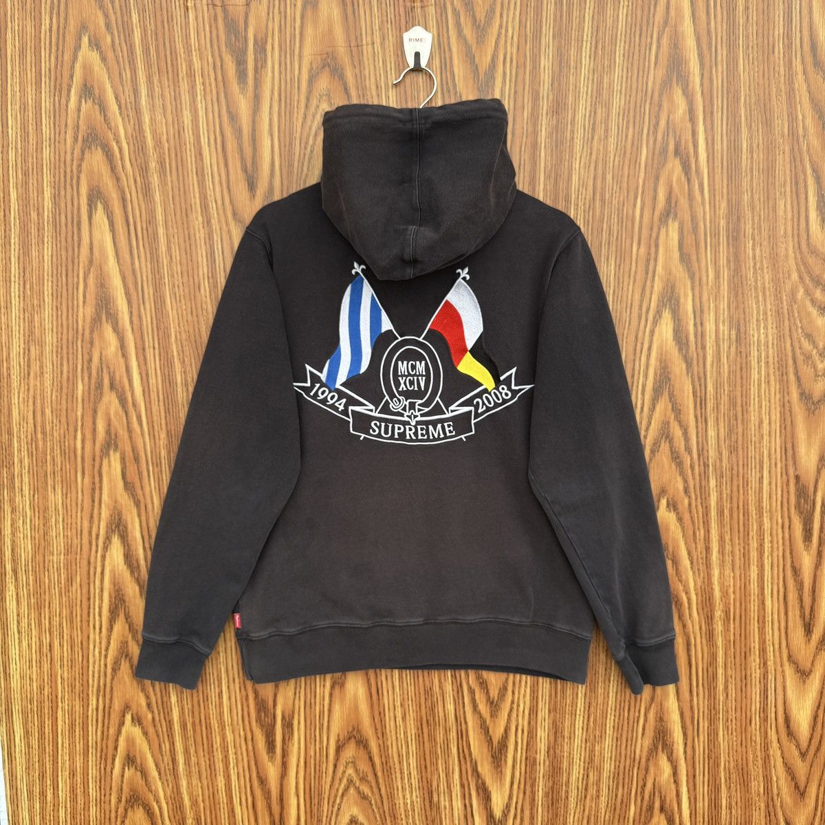 Supreme Supreme Hoodie MCM X CIV 1994 2008 Sweatshirt Size US L / EU 52-54 / 3 - 1 Thumbnail