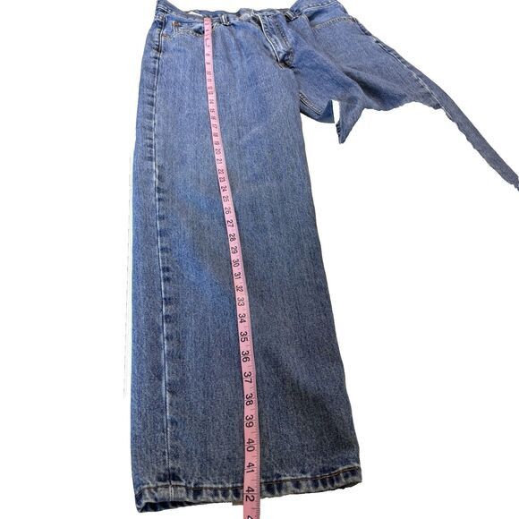 Levi's Levis Jeans 505 Regular Fit Men Blue Medium Wash size 36*32 Size US 36 / EU 52 - 9 Thumbnail