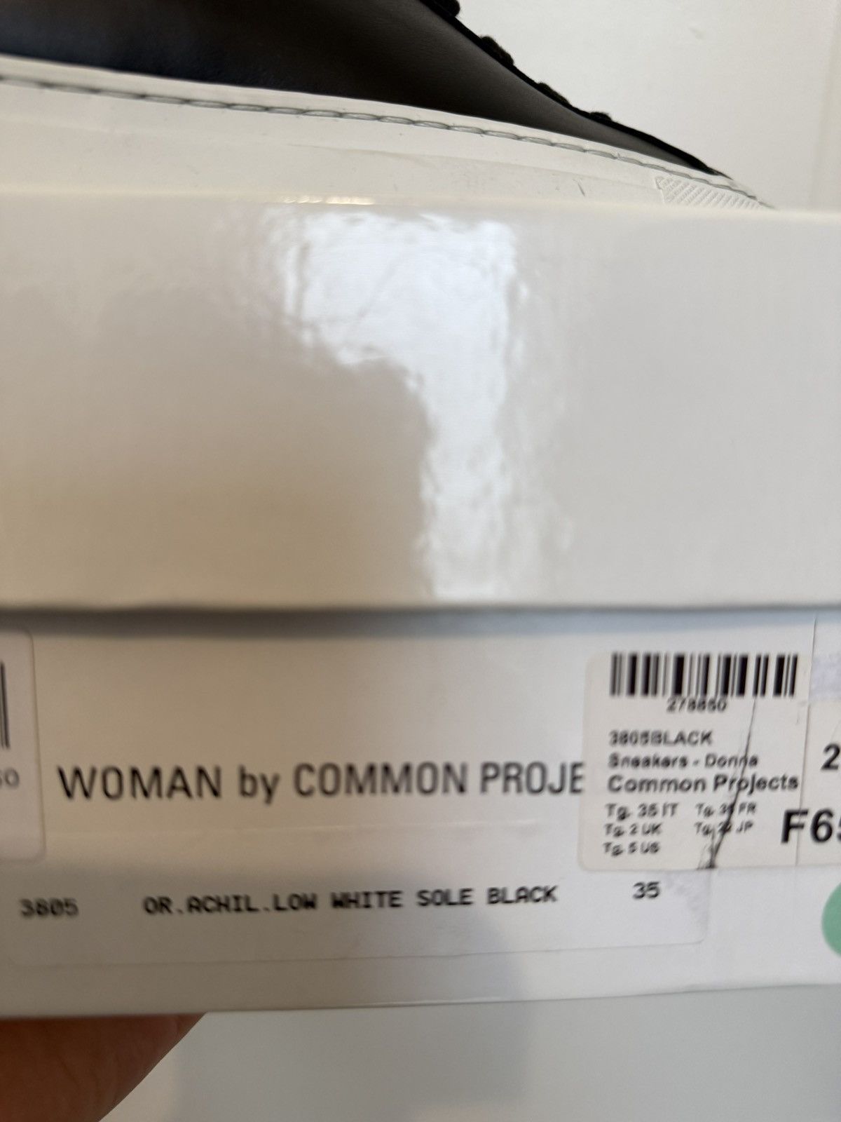 Common Projects Original Achilles Leather Sneakers Size US 5 / IT 35 - 15 Thumbnail