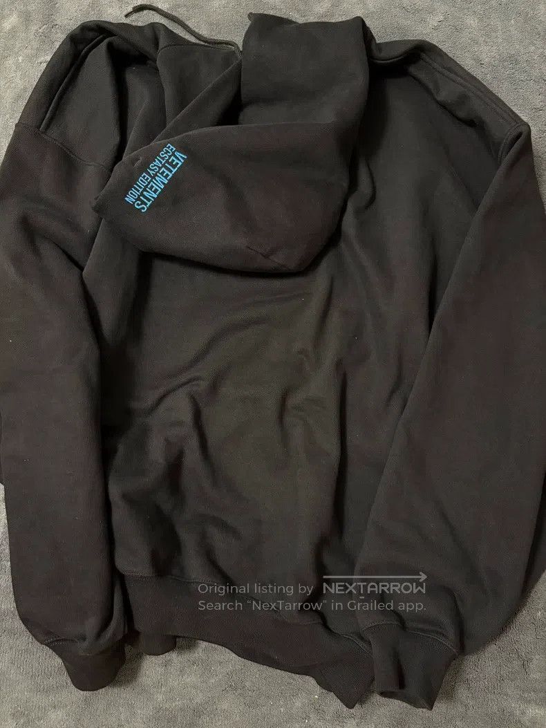 Vetements Vetements Connected Black Sweatshirt Size US S / EU 44-46 / 1 - 3 Thumbnail