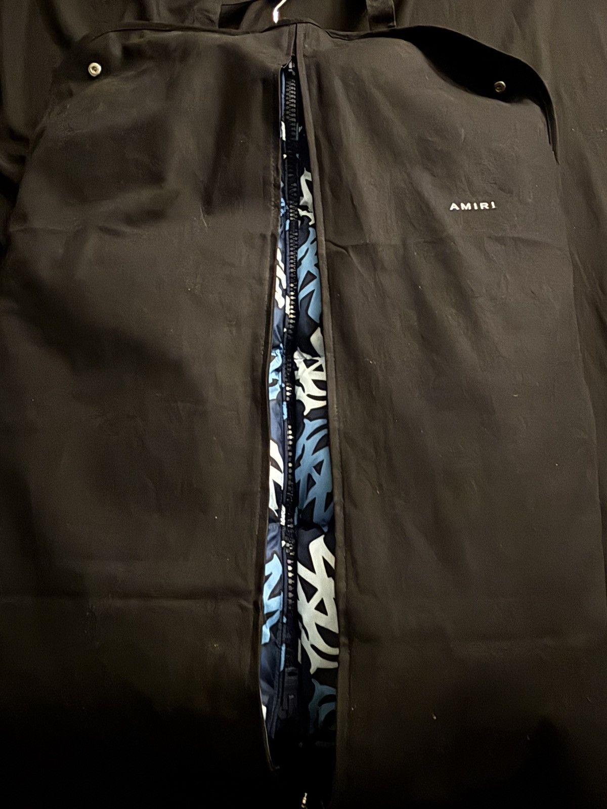 Amiri AMIRI QUAD DOWN GILET POLYESTER Midnight Blue Size US L / EU 52-54 / 3 - 7 Thumbnail