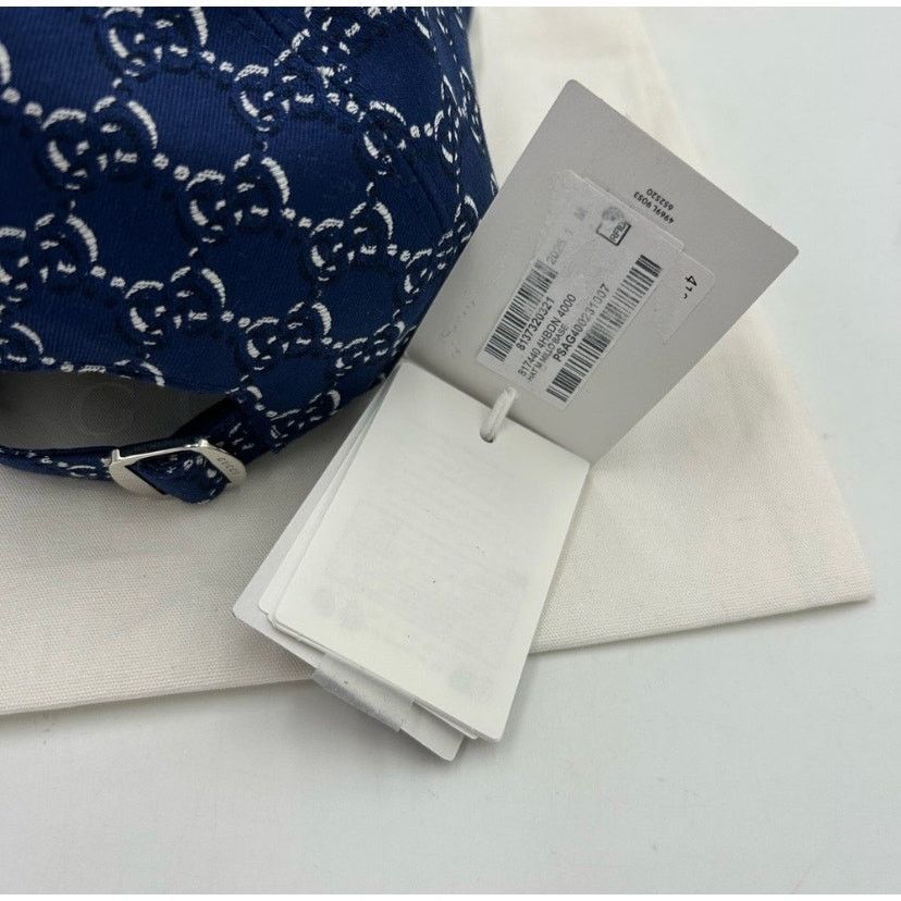 Gucci Men's Gucci, blue shadow GG adjustable baseball camp size m Size ONE SIZE - 5 Thumbnail