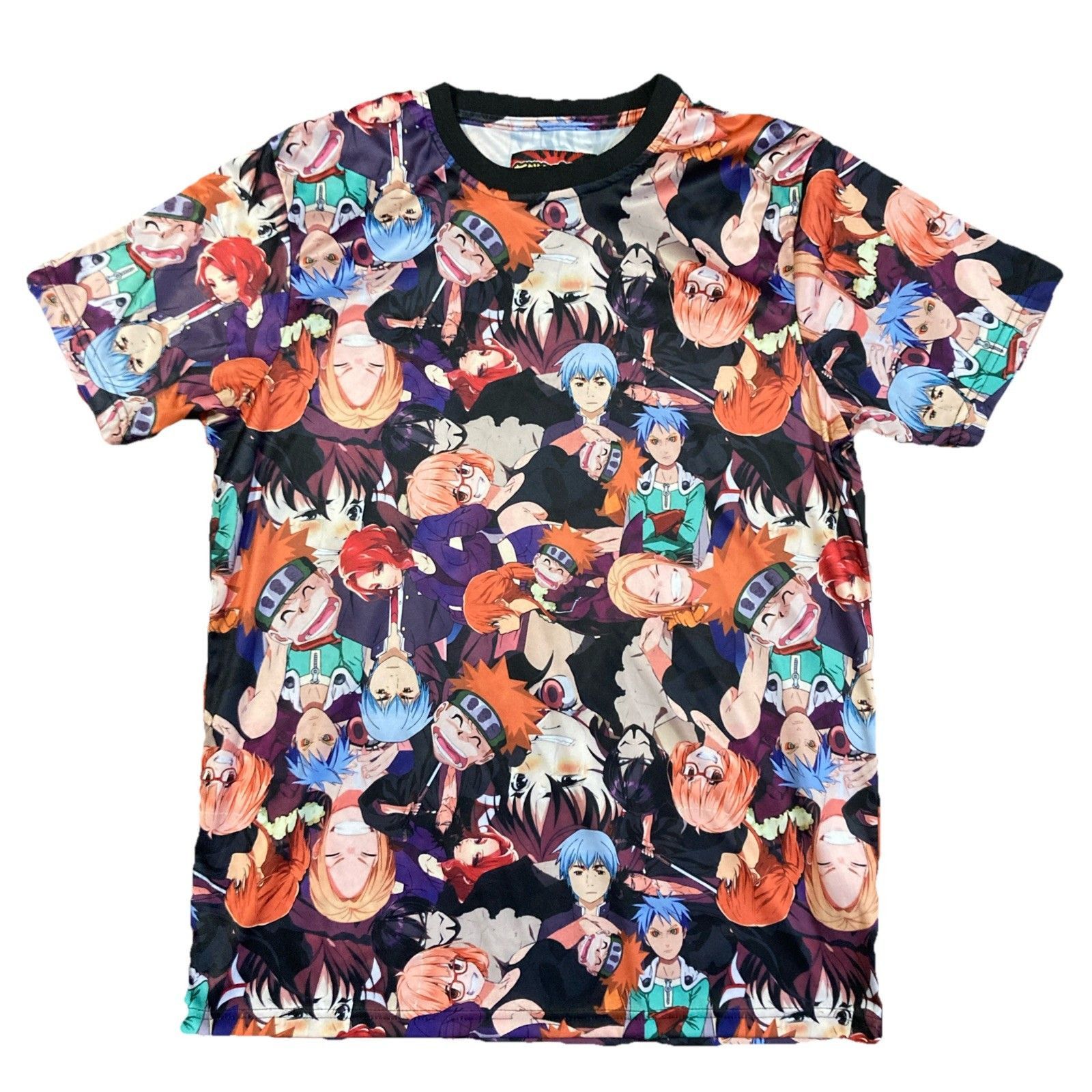 Designer Anime Fresh Prints Drill Cartoon Collage M Shirt Size US M / EU 48-50 / 2 - 1 Thumbnail