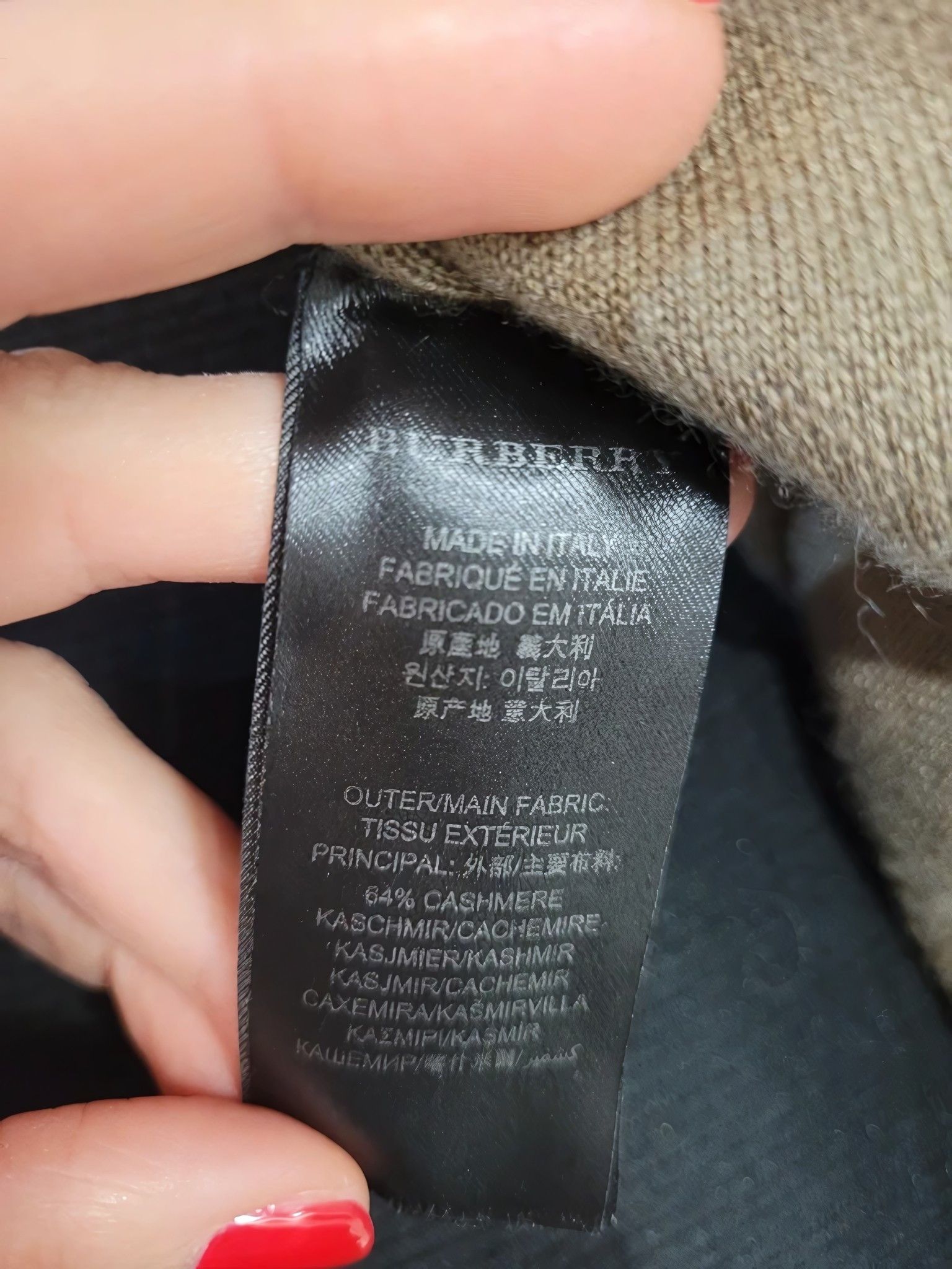 Burberry Prorsum PRORSUM CASHMERE COAT Size US S / EU 44-46 / 1 - 5 Thumbnail