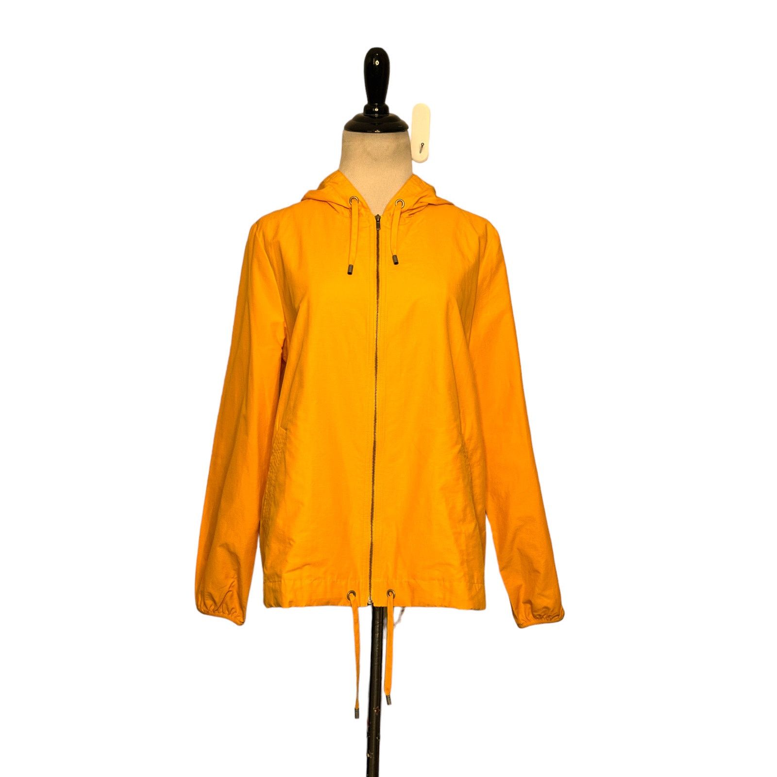 Eileen Fisher EILEEN FISHER Mango Drawstring Hooded Zip Jacket size PM Size M / US 6-8 / IT 42-44 - 11 Thumbnail