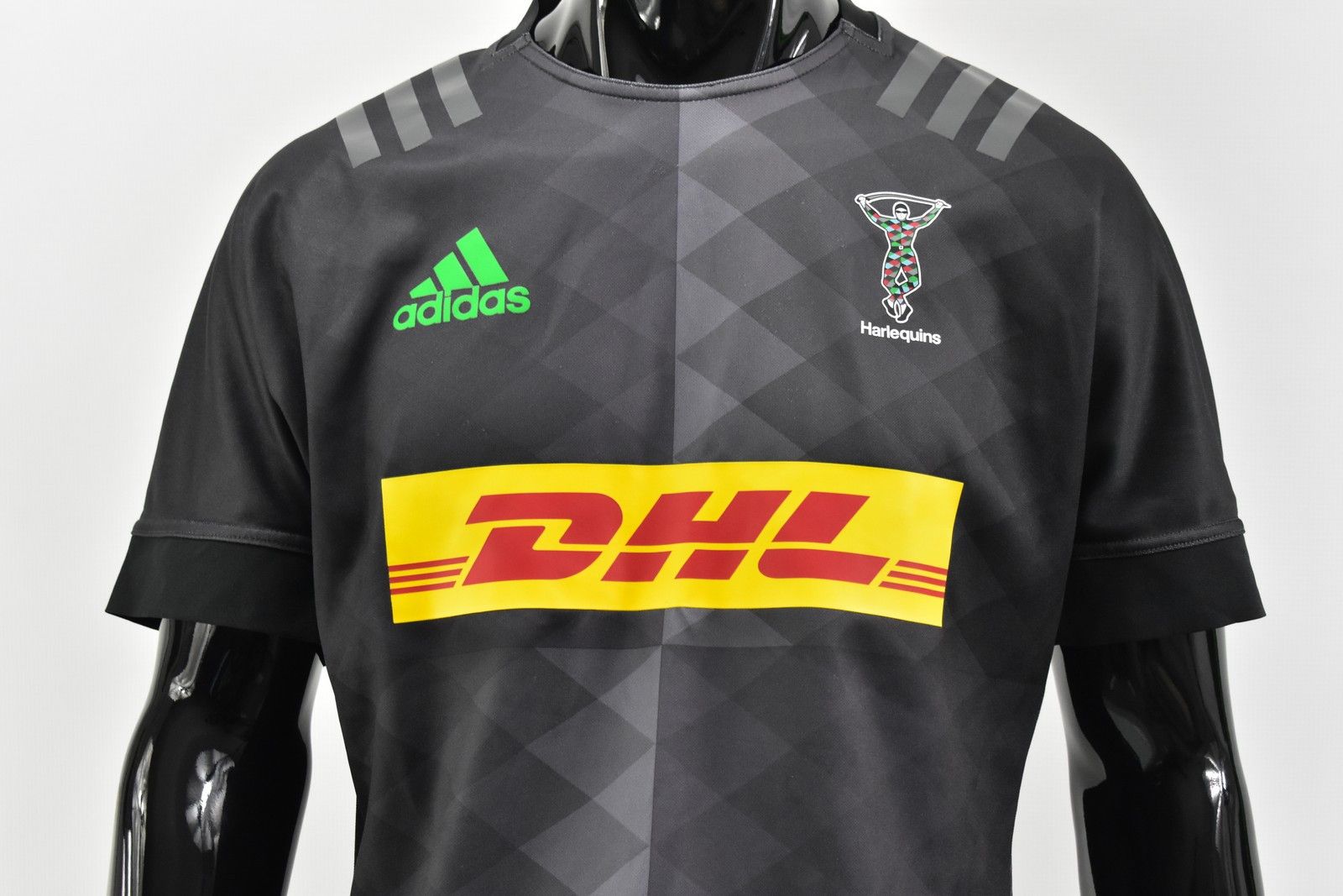 Adidas 2019-2020 adidas HARLEQUINS Jersey Rugby Away Shirt SIZE L Size US L / EU 52-54 / 3 - 2 Thumbnail