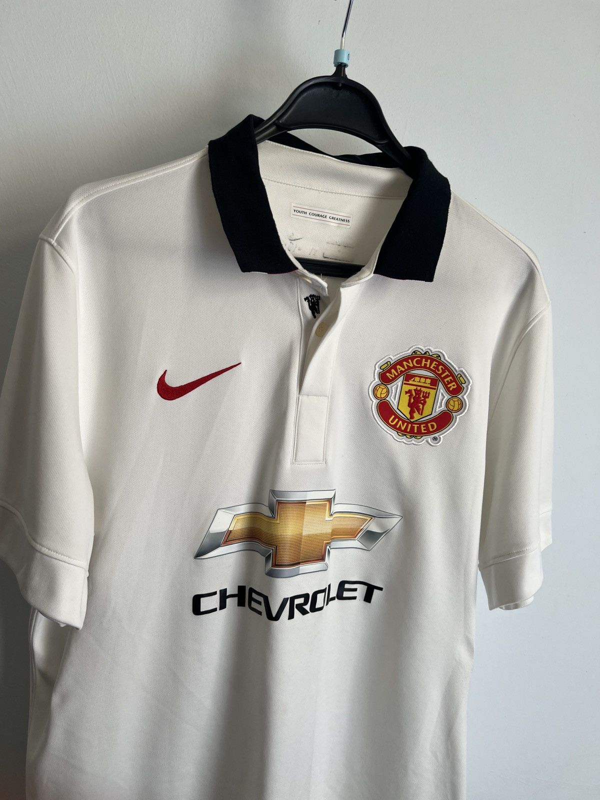 Nike Manchester United 2014-15 Away Soccer Jersey Nike size L Size US L / EU 52-54 / 3 - 2 Thumbnail