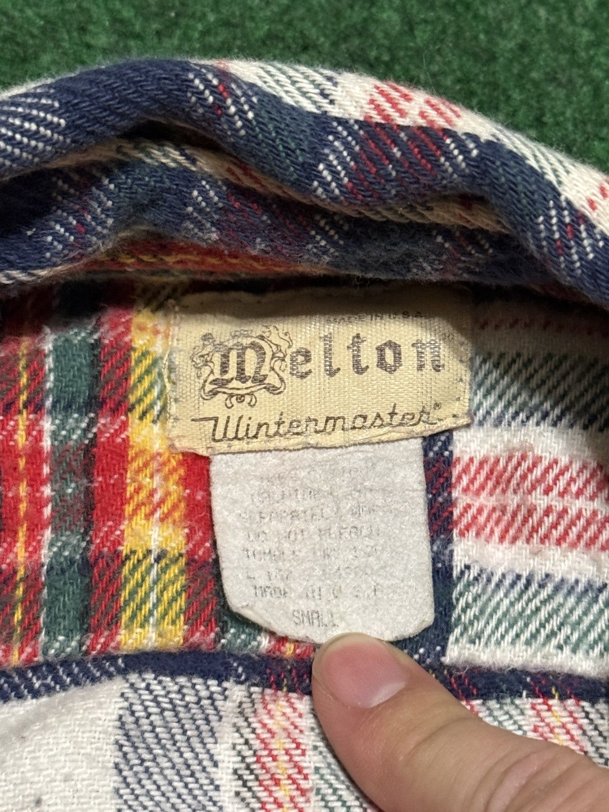 Vintage Melton Wintermaster Plaid 90s Plaid Flannel Button Up Shirt Size US S / EU 44-46 / 1 - 2 Thumbnail
