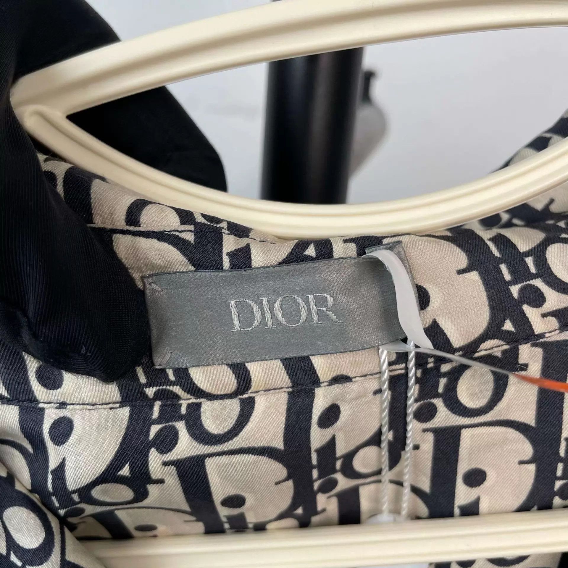 Dior DIOR Silk All-Over Print Short-Sleeve 37XS Size US XS / EU 42 / 0 - 3 Thumbnail