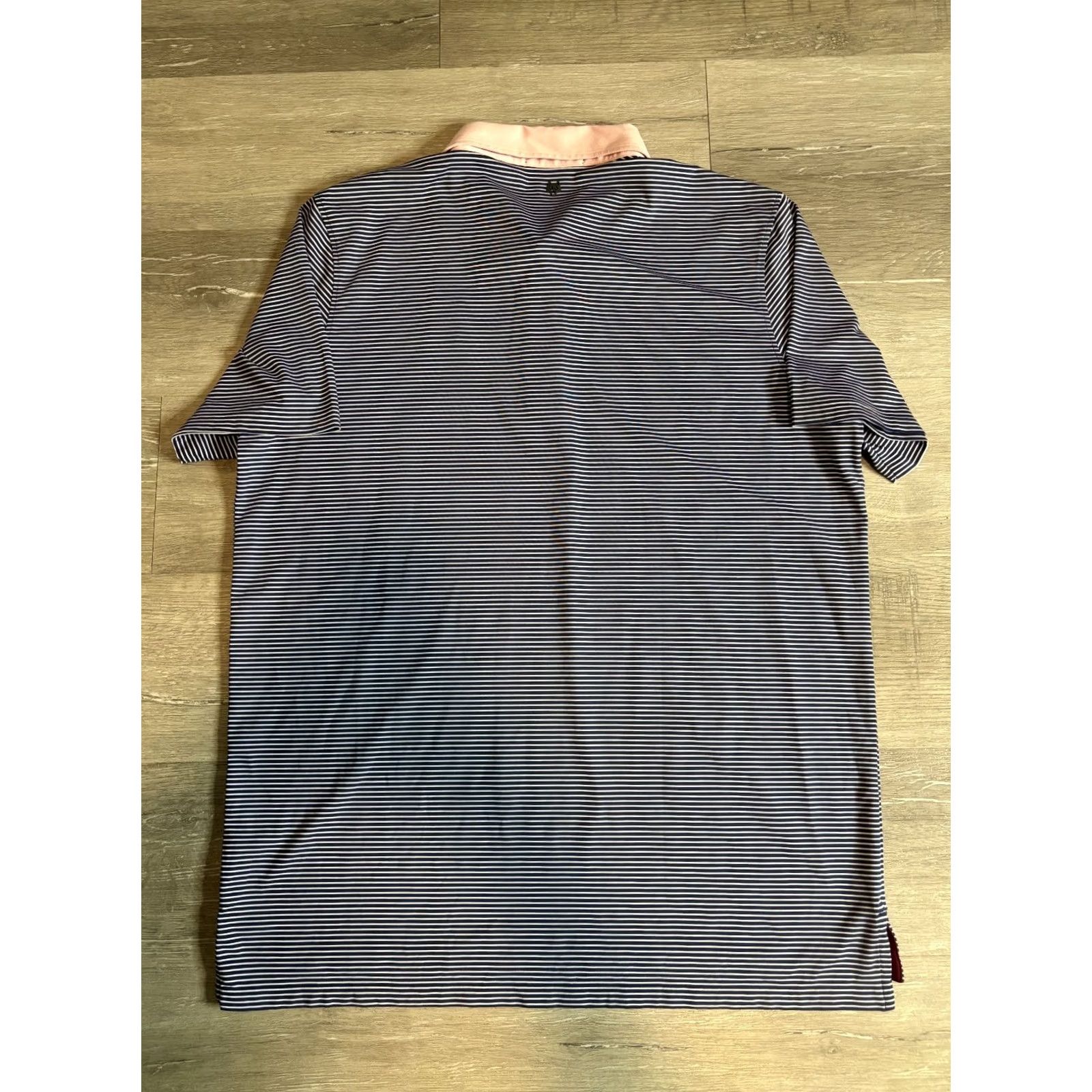 Vintage Greyson Polo Shirt Mens XL Striped Golf Performance Short Sleeve Polo Shirt Greyson Mens XL Striped Polo Shirt Size US XL / EU 56 / 4 - 5 Thumbnail