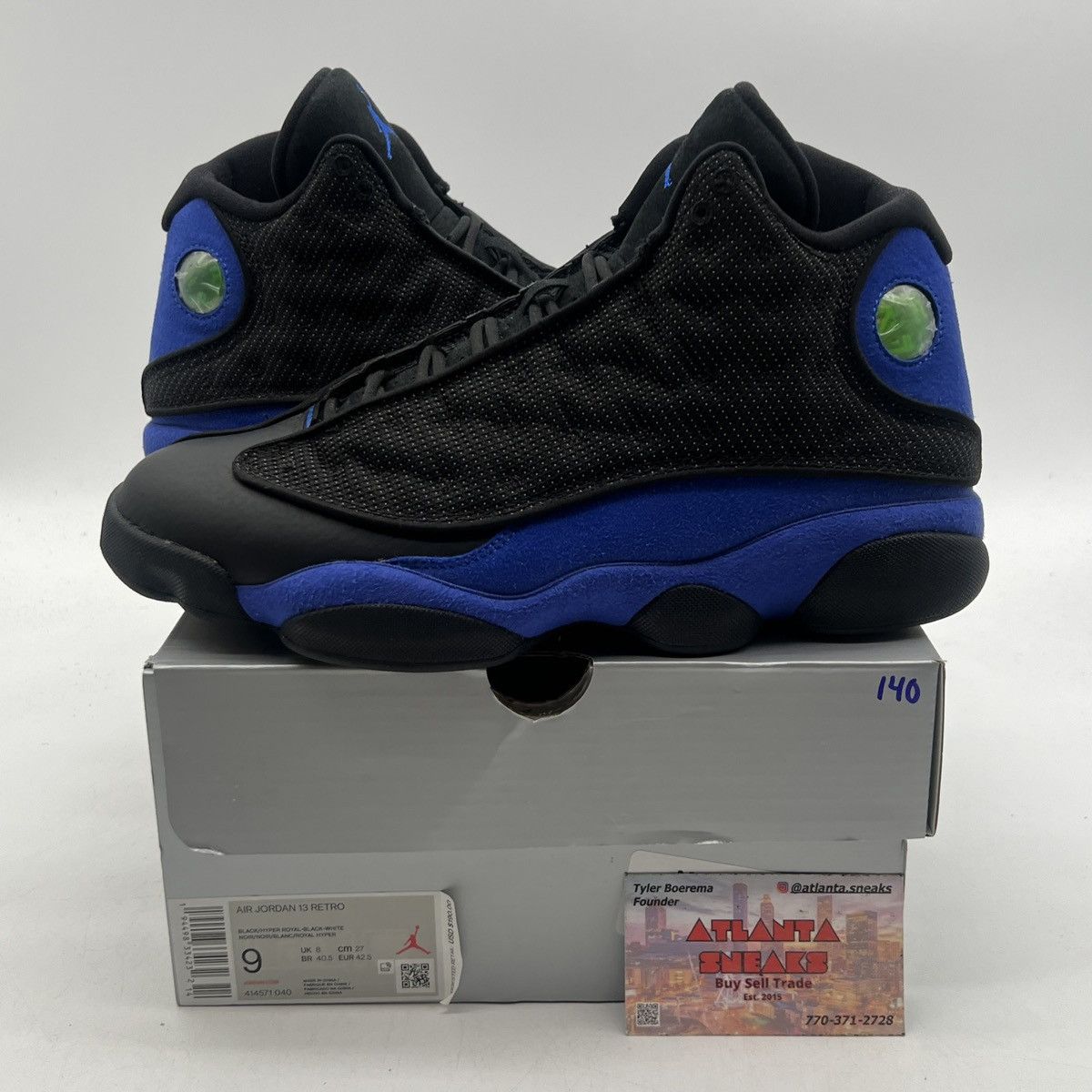 Jordan Brand Air Jordan 14 hyper royal Size US 9 / EU 42 - 1 Thumbnail