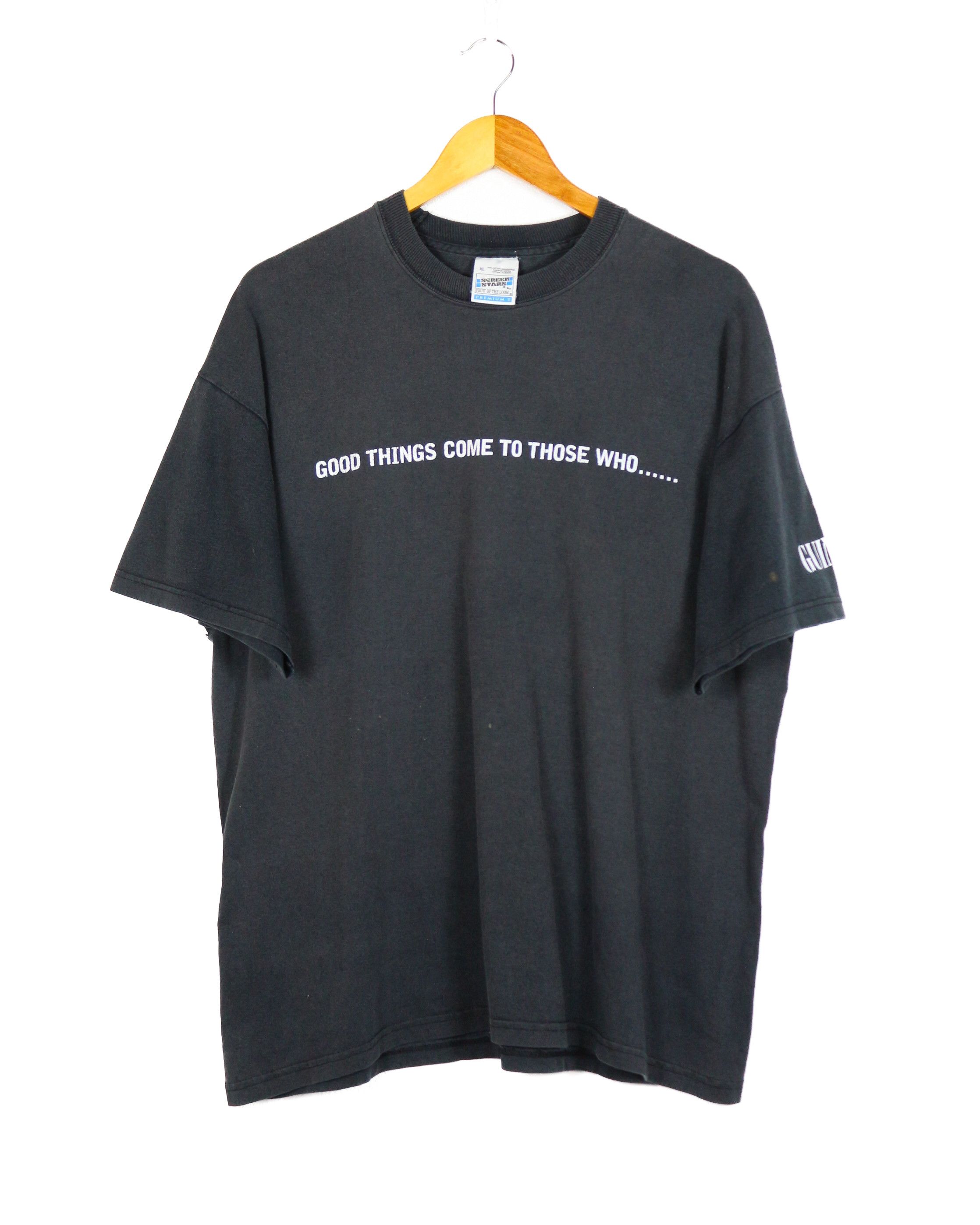 Band Tees Vintage Guinness Good Things Tshirt Tee Beer Coors Alcohol Size US XL / EU 56 / 4 - 1 Thumbnail