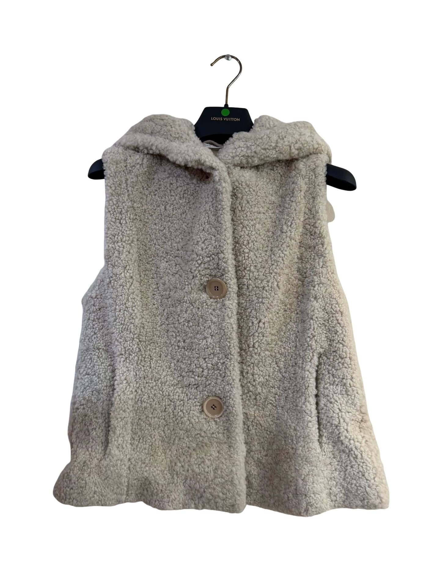Max Mara Max Mara Teddy Bear Hooded Vest IT 40 Size S / US 4 / IT 40 - 1 Thumbnail