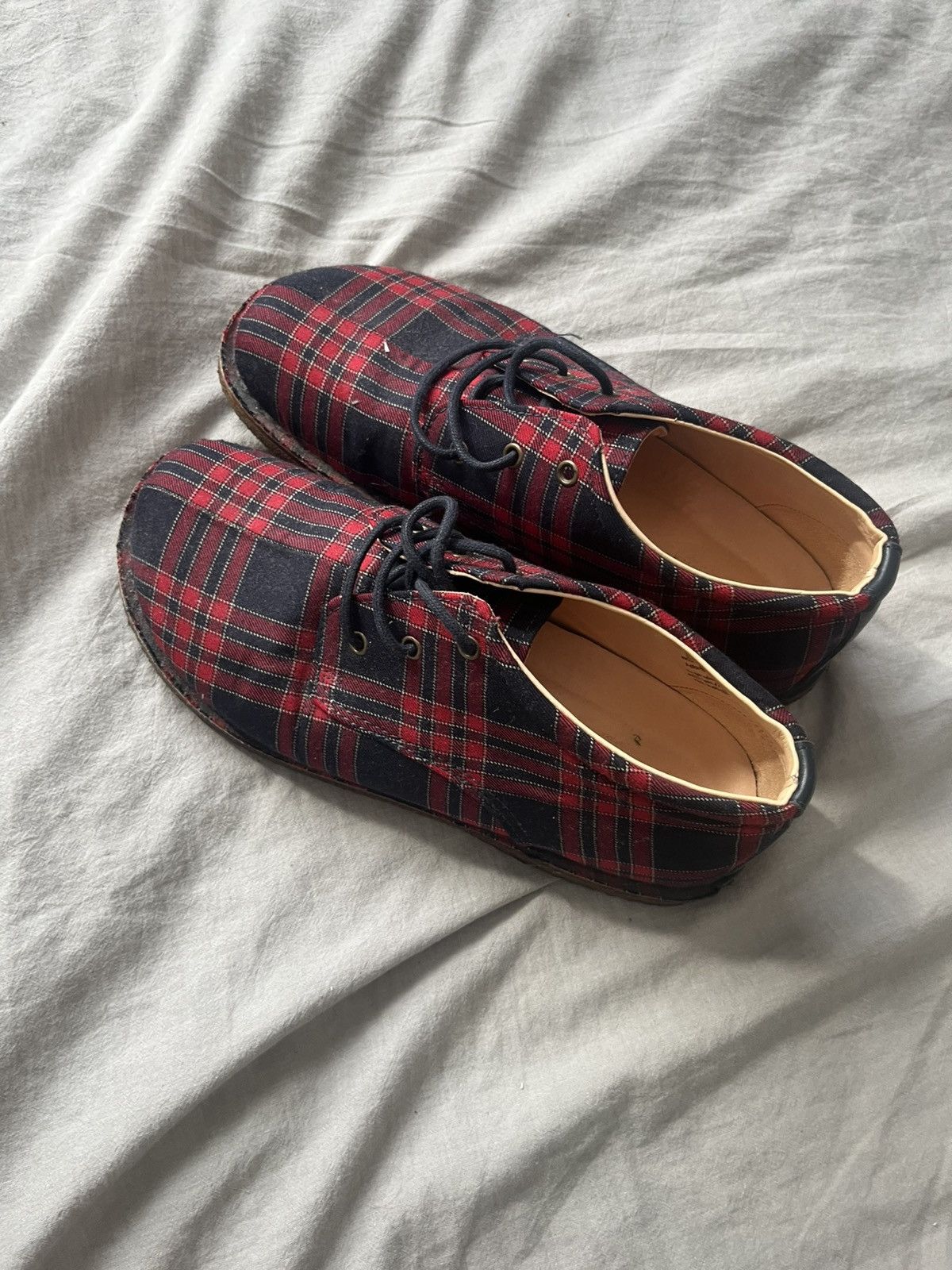 Undercover Undercover x Astorflex Plaid Derbys size 10.5 Size US 10.5 / EU 43-44 - 1 Thumbnail