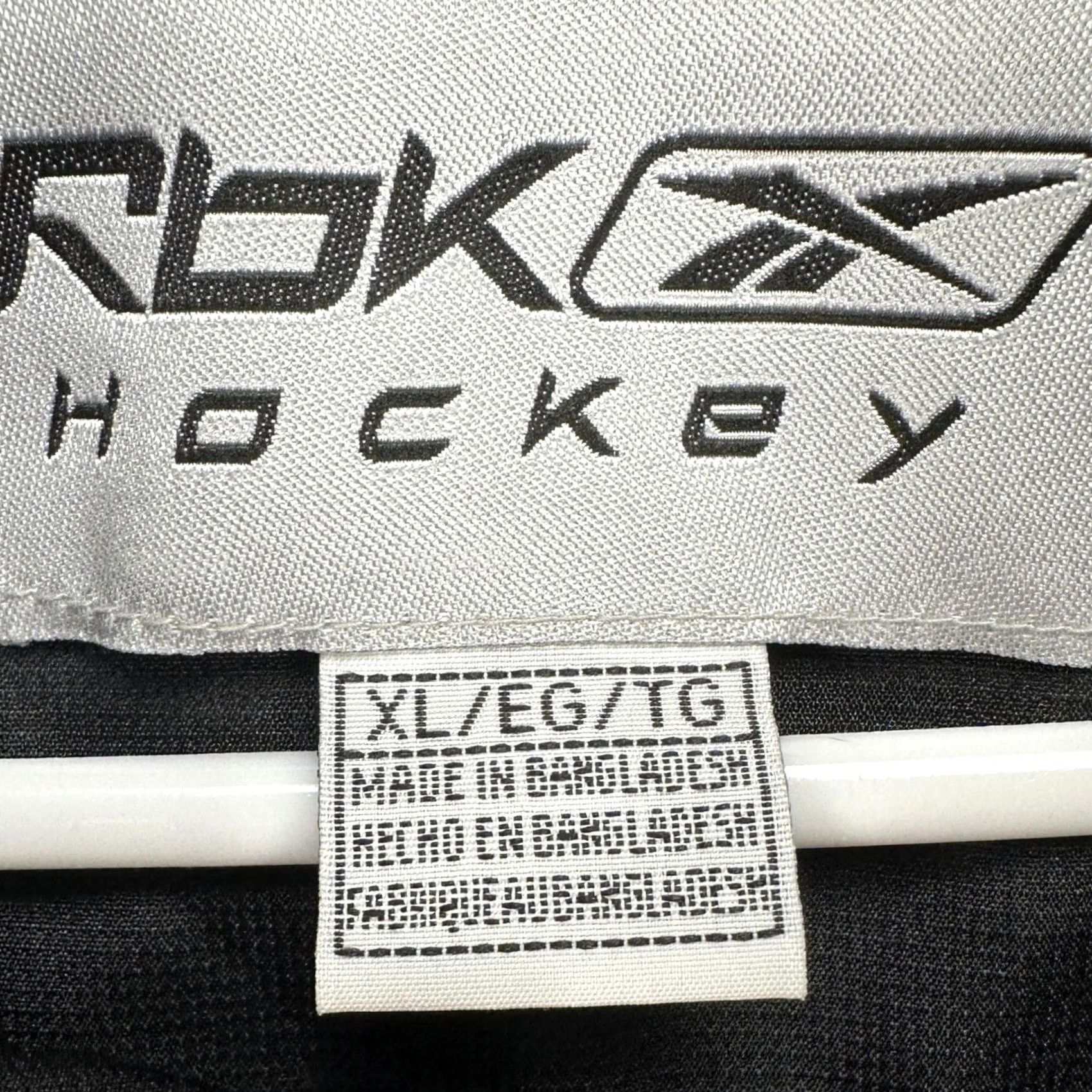 Reebok VINTAGE Reebok Hockey Mens AHL All Star Game Jacket XL Black Quarter Zip Pockets Logo Size US XL / EU 56 / 4 - 5 Thumbnail