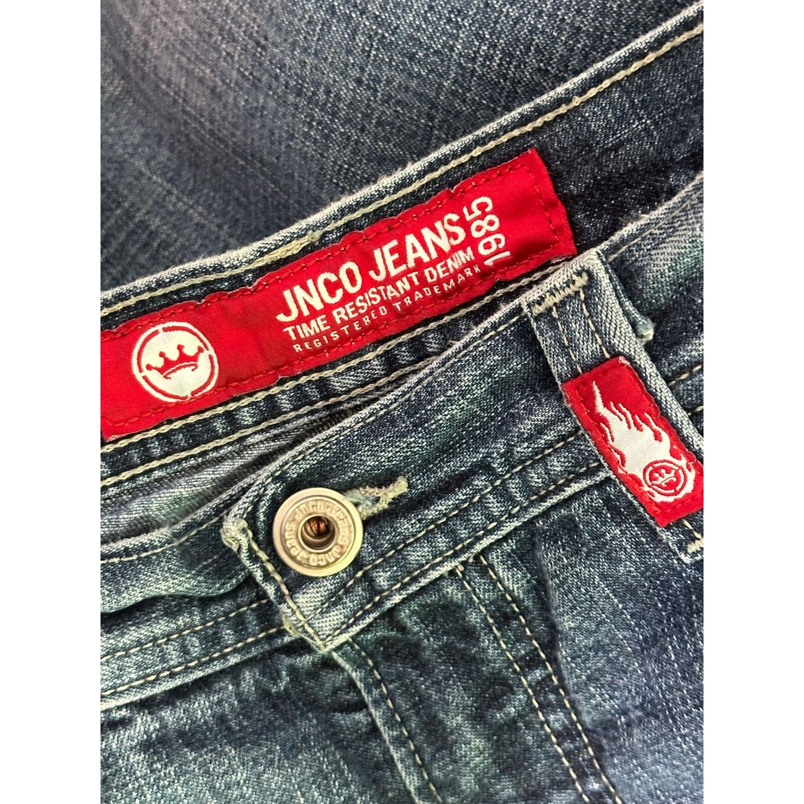JNCO Jnco Tribals wide legs jeans size 33 Size US 33 - 3 Thumbnail