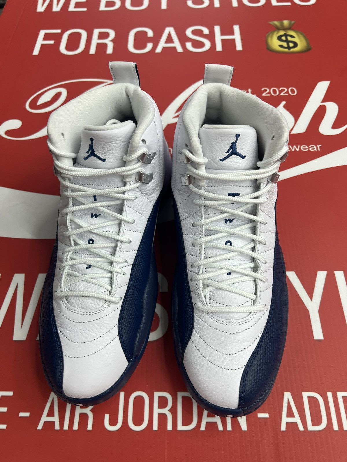Jordan Brand Air Jordan 12 Retro French Blue Size 9.5 (CT8013-114) Size US 9.5 / EU 42-43 - 4 Thumbnail