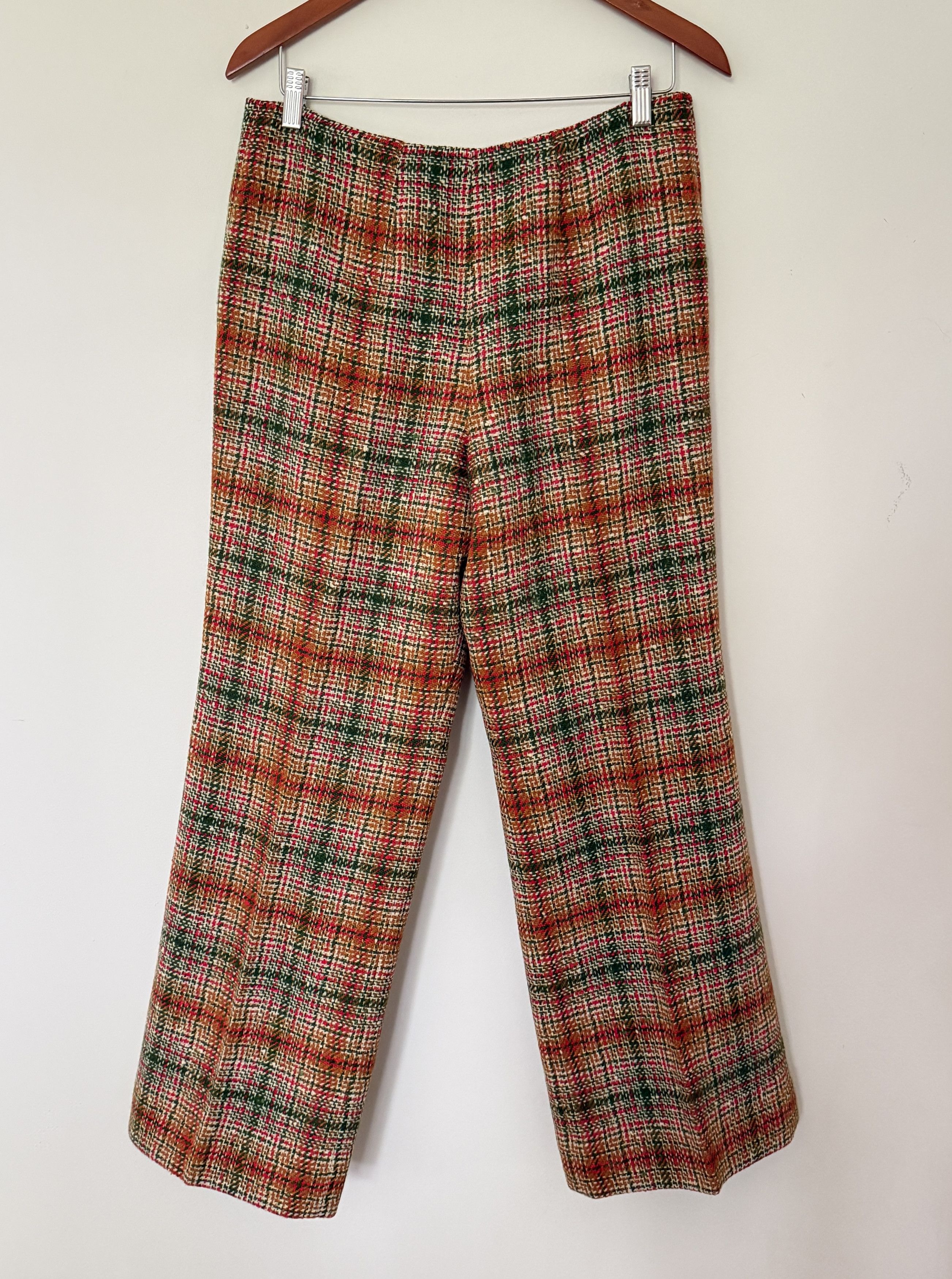 Pendleton Pendleton Wool Plaid 3 Piece Suit Blazer Skirt Trousers Size 40" / US 18 - 6 Thumbnail