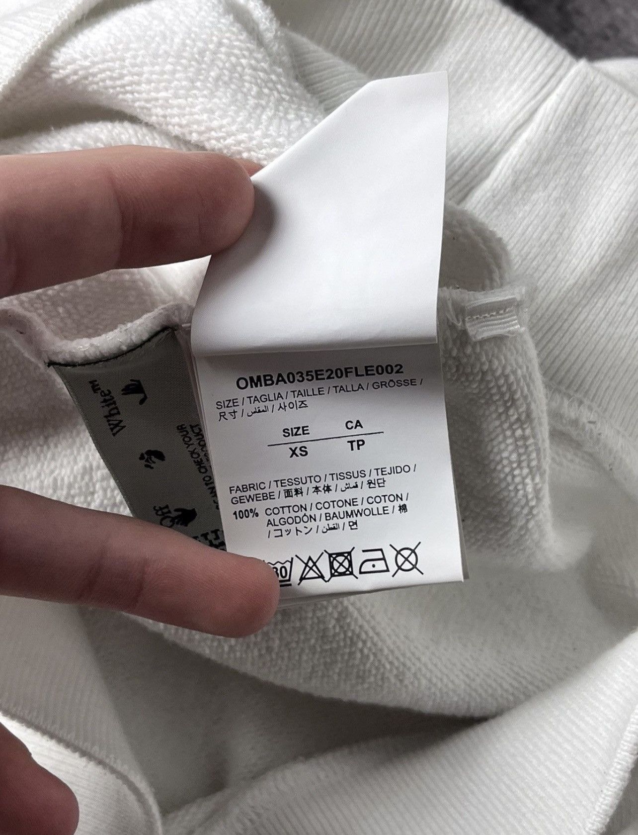 Off-White OFF-WHITE PAINTED ARROW SWEATSHIRT SS20 Size US S / EU 44-46 / 1 - 5 Thumbnail
