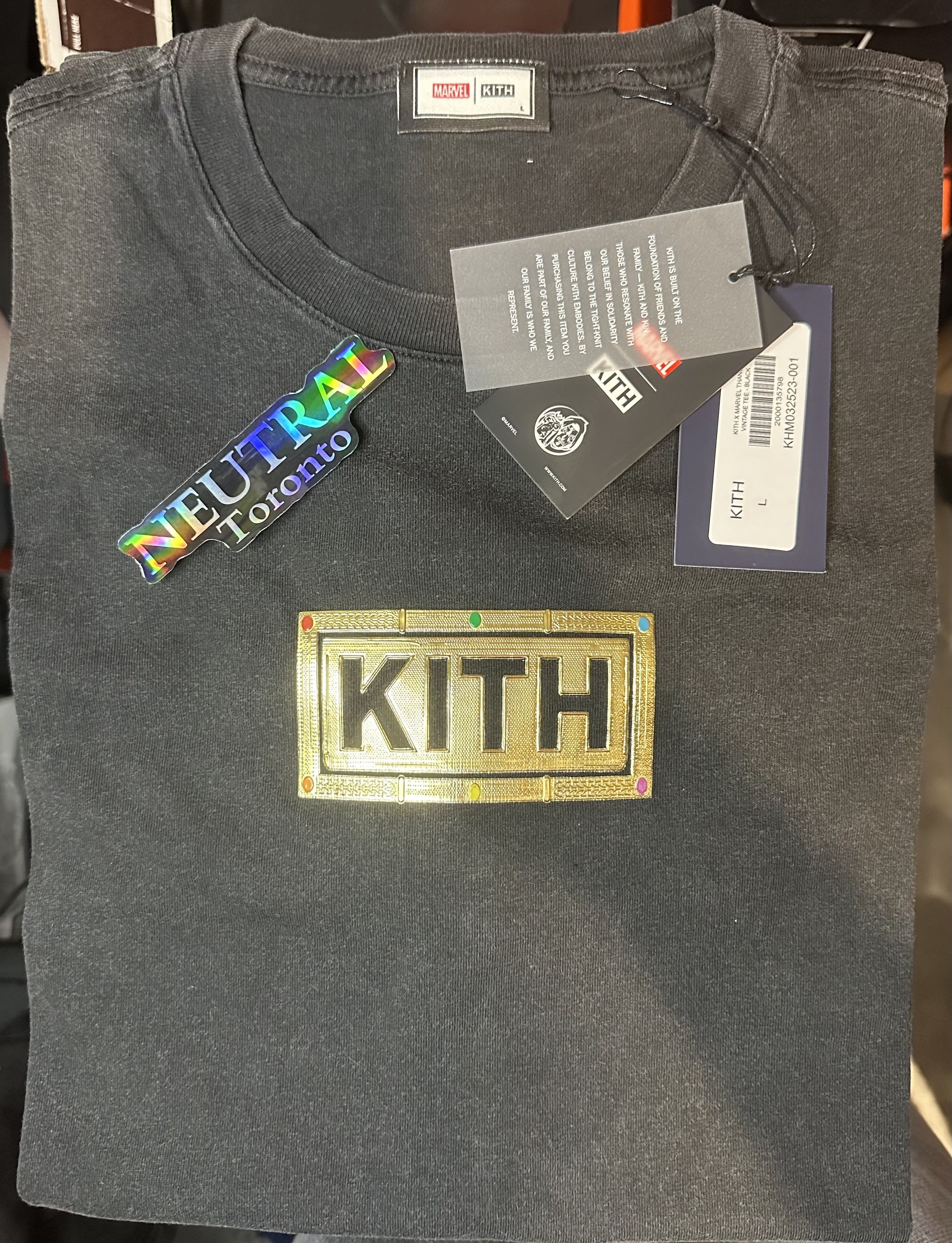 Kith × Marvel Comics Kith x Marvel Thanos Vintage Tee Size US L / EU 52-54 / 3 - 6 Thumbnail
