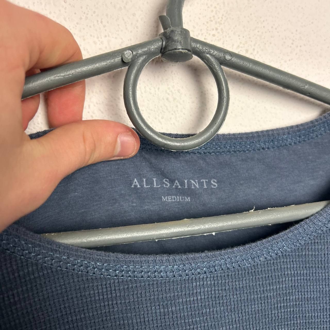 Allsaints Designer Allsaints small logo japan streetwear longsleeve Size US M / EU 48-50 / 2 - 4 Thumbnail