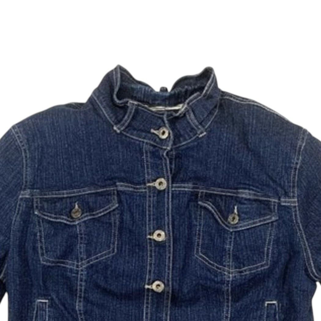 NBDN Nobrandedon Baby Phat Blue Denim Jacket | Size L Size L / US 10 / IT 46 - 2 Thumbnail