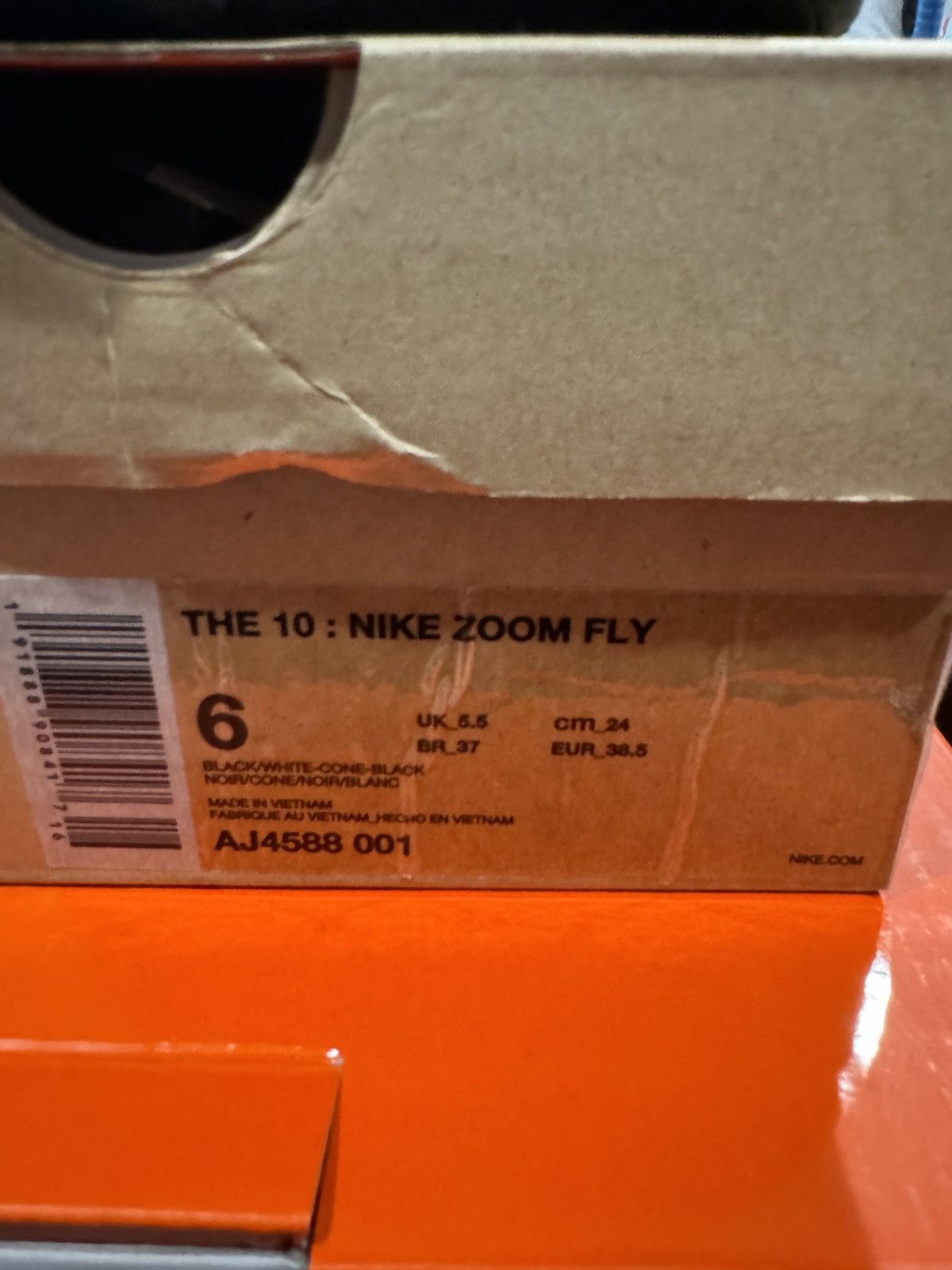 Off-White Nike Zoom Fly Size US 6 / EU 39 - 10 Thumbnail