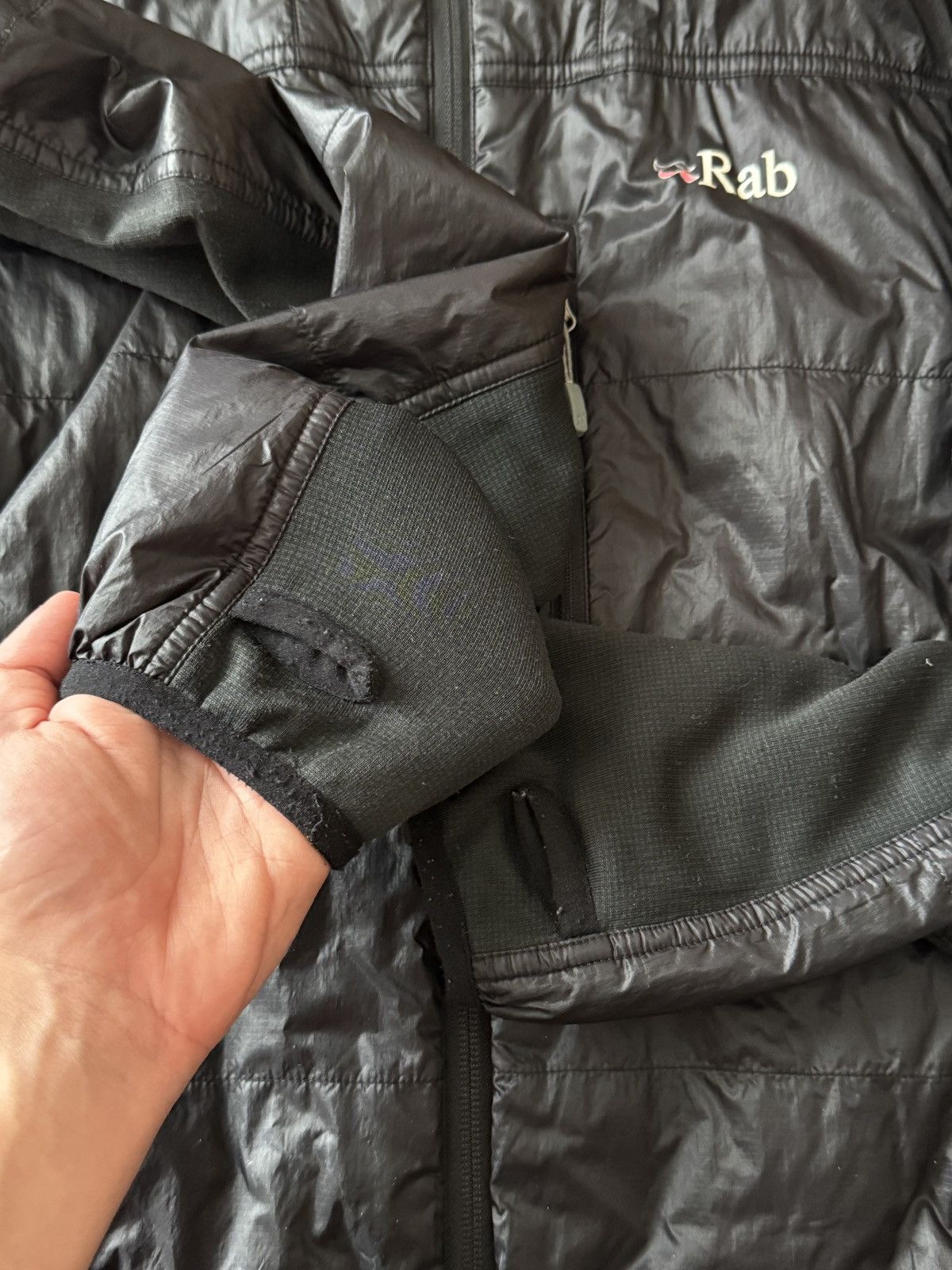 Rab 🔥🔥 Rab Black Quantum Pertex Jacket Size US L / EU 52-54 / 3 - 6 Thumbnail