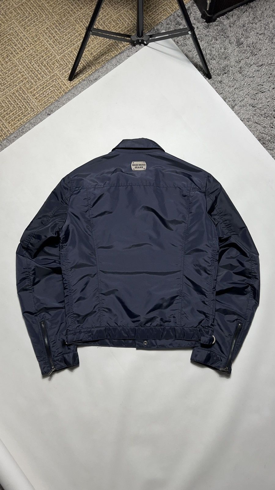 Moschino Moschino Razor Logo Nylon Jacket Size US M / EU 48-50 / 2 - 4 Thumbnail
