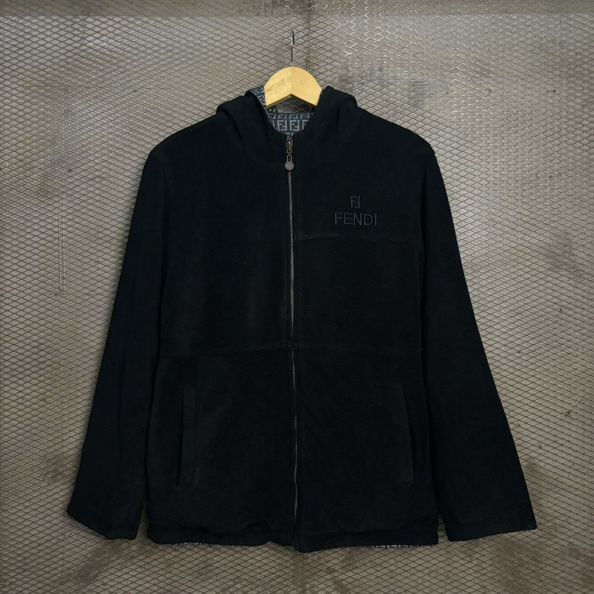 Fendi Vintage Fendi Zucca Reversible Jacket Size US M / EU 48-50 / 2 - 6 Thumbnail