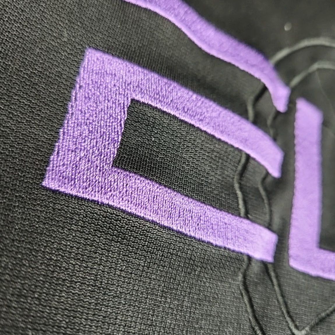 Nike Nike Elite Therma Fit Hoodie Men XL Black Pullover Purple Trim Sports Gym Training Size US XL / EU 56 / 4 - 3 Thumbnail