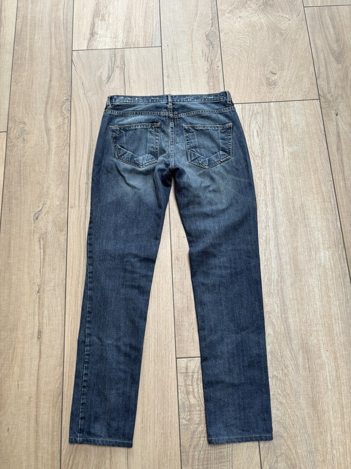 Rick Owens Rick Owens FW09 DRKSHDW Dirty Blue Detroits Size US 29 - 3 Thumbnail