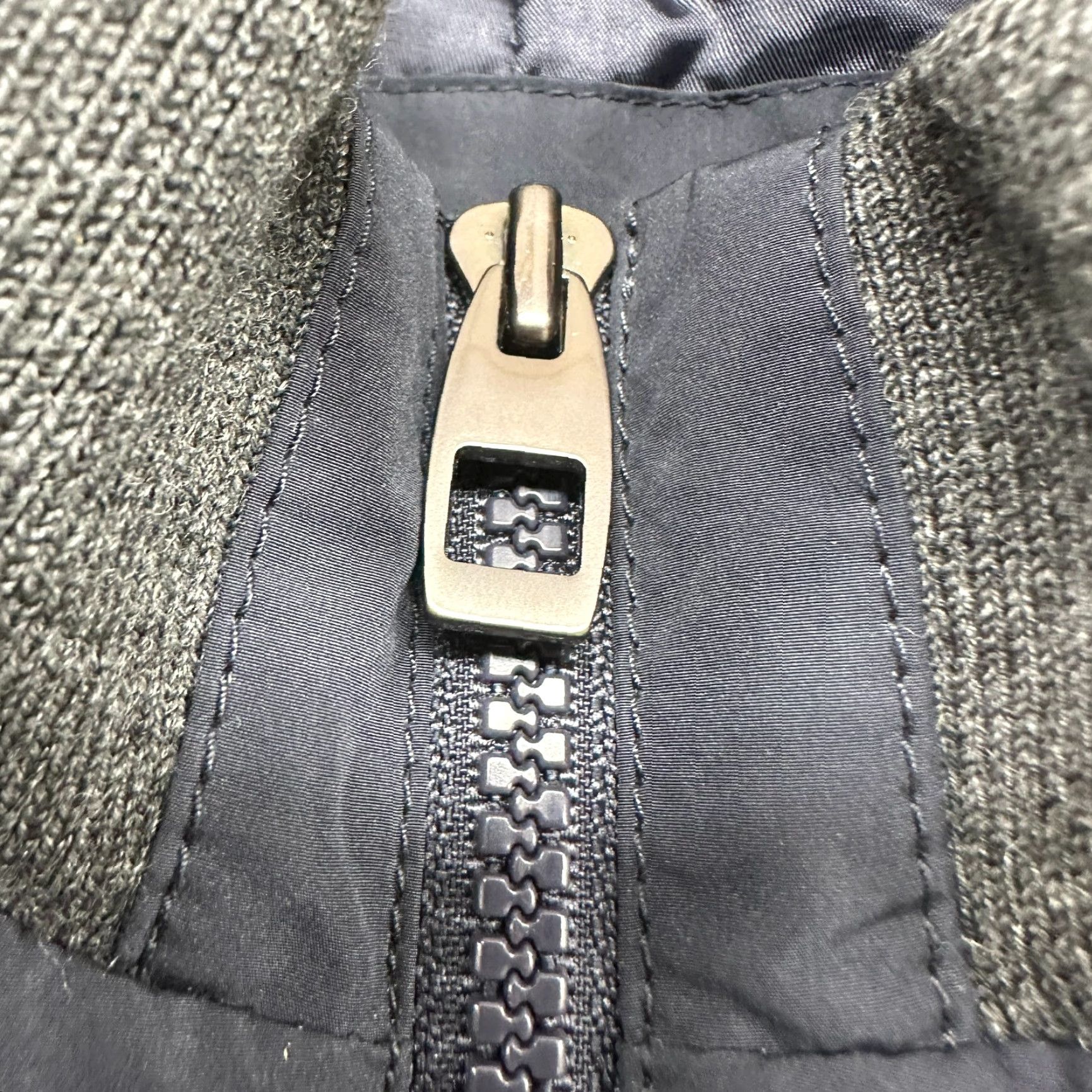 Vintage VINTAGE Franco Ferraro Coat Mens XL Blue Puffer Long Parka Quilted Down Wool Lined Zip Overcoat Winter 90s Western 80s Mens Size US XL / EU 56 / 4 - 4 Thumbnail