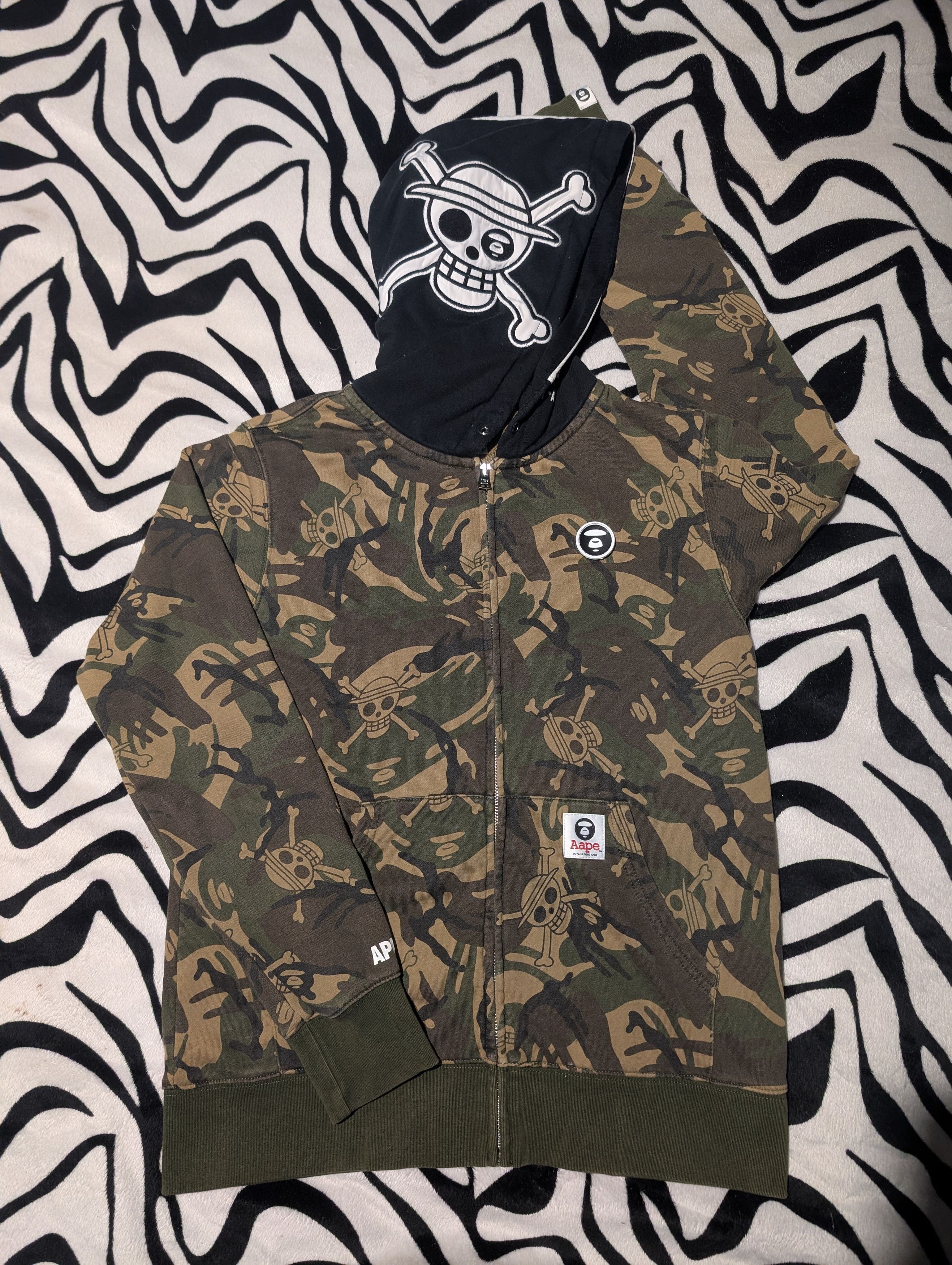 Aape Aape by a bathing Ape x one piece hoodie | Grailed