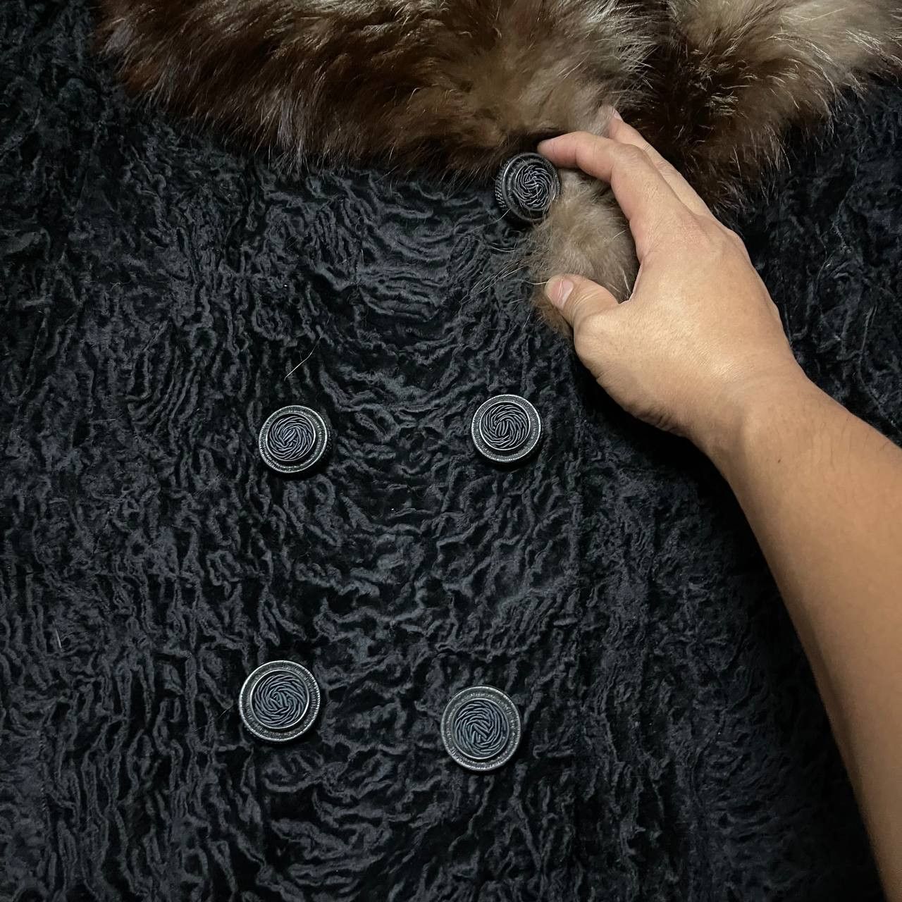 Japanese Brand Rare🔥 Rotiny Fur Long Coat lgb Ifsixwasnine hysterics Size M / US 6-8 / IT 42-44 - 7 Thumbnail