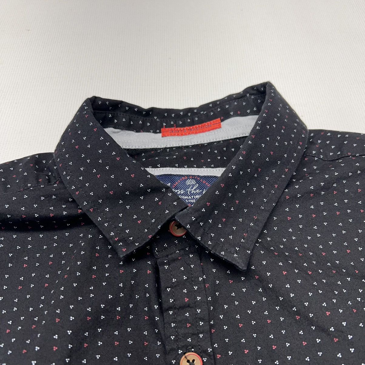 Other Across The Pond Shirt Black Button Up Short Sleeve Print Size US M / EU 48-50 / 2 - 4 Thumbnail