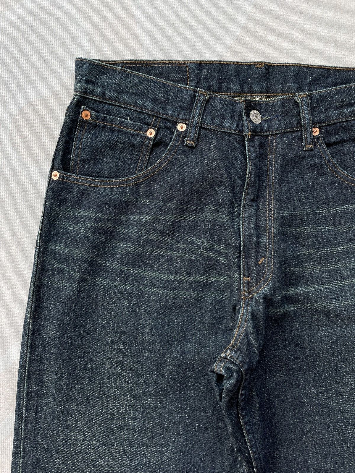 Le Grande Bleu (L.G.B.) Levis 539 Straight Jeans (LG131) Size US 31 - 6 Thumbnail
