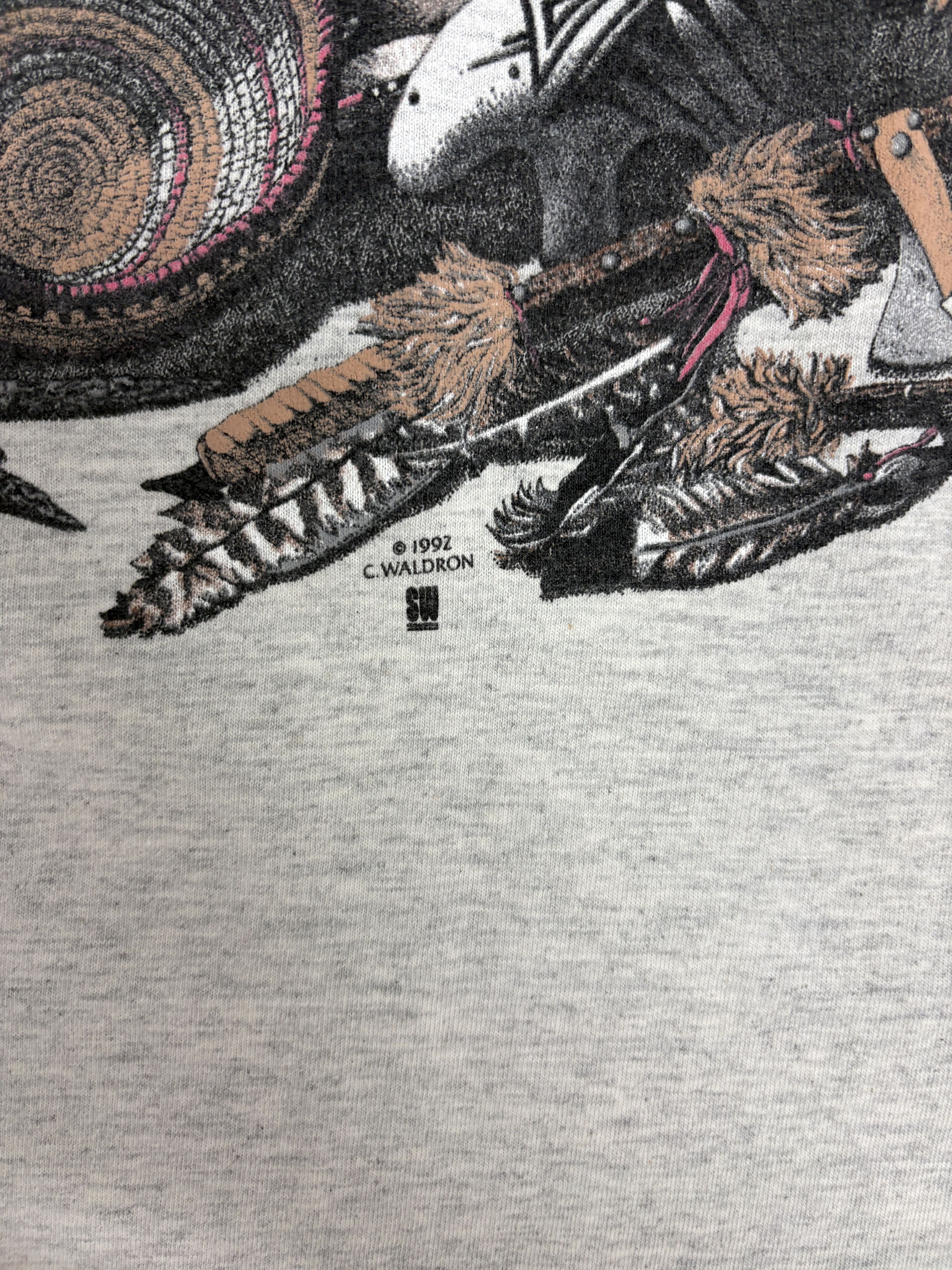 Vintage Black Hills, South Dakota Scenic Vintage Grey Tee Size US L / EU 52-54 / 3 - 3 Thumbnail