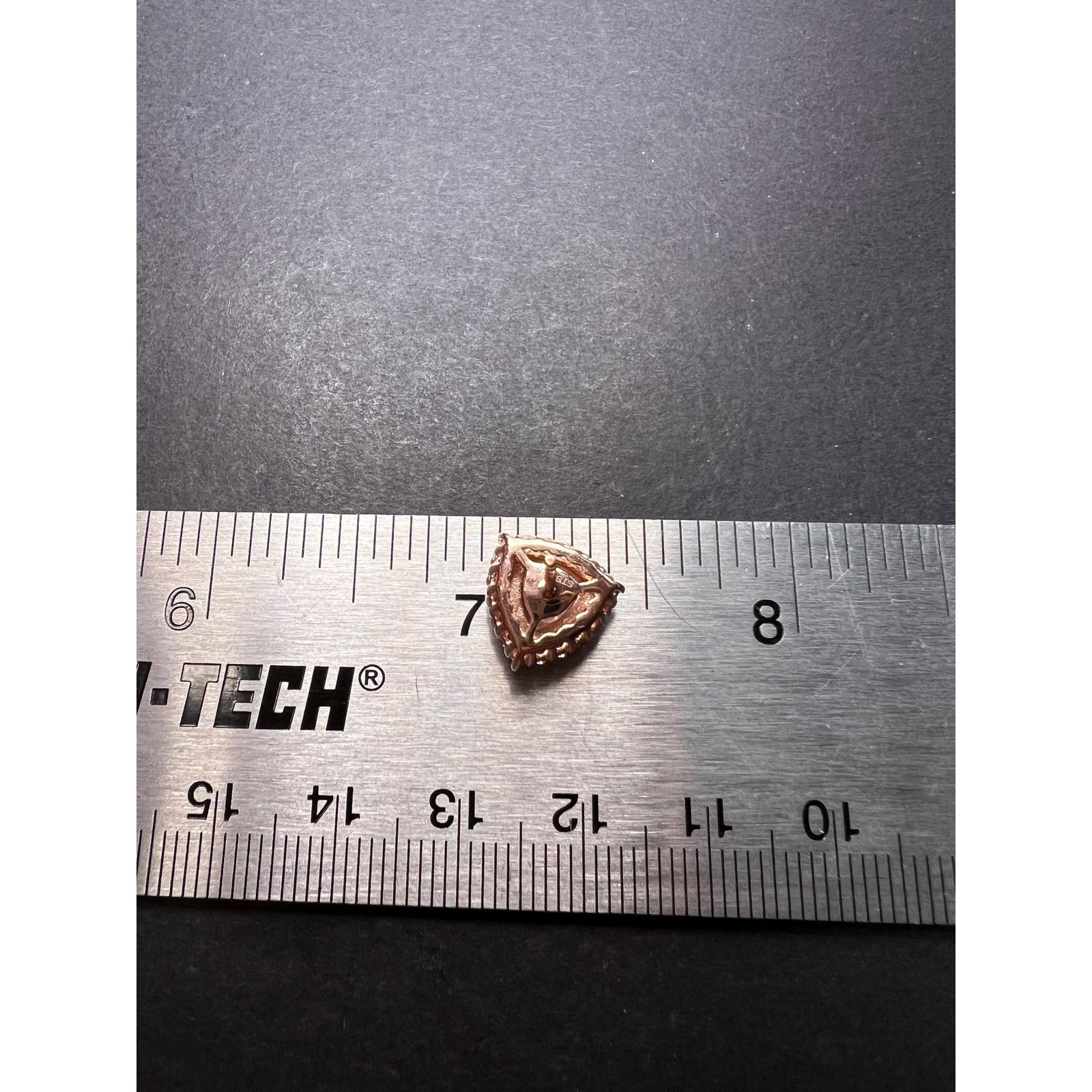 Other Morganite and zircon rose gold over sterling stud earrings Size ONE SIZE - 4 Thumbnail