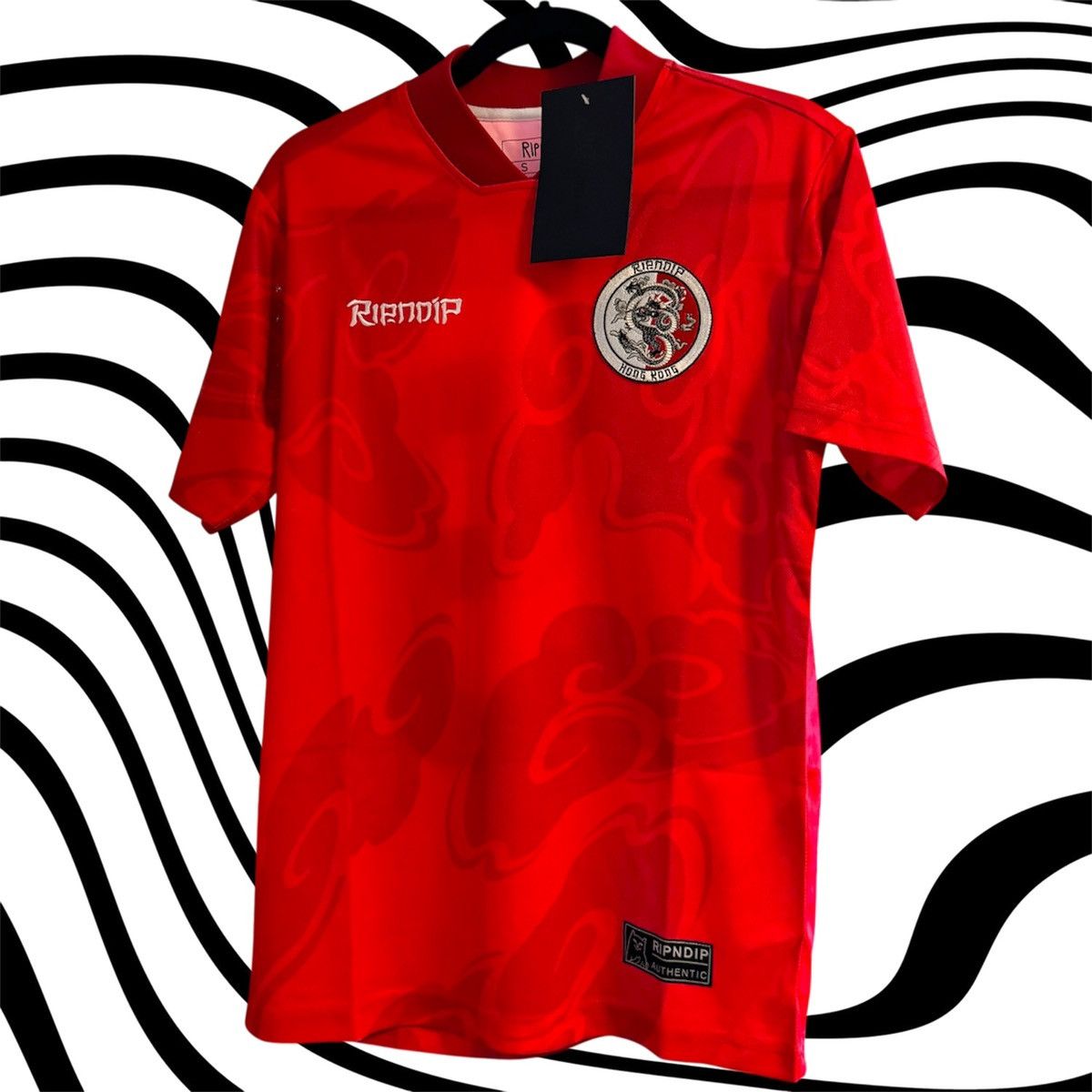 RIPNDIP •NWT• RipnDip Hong Kong Red Dragon Jersey • Size Small Size US S / EU 44-46 / 1 - 1 Thumbnail