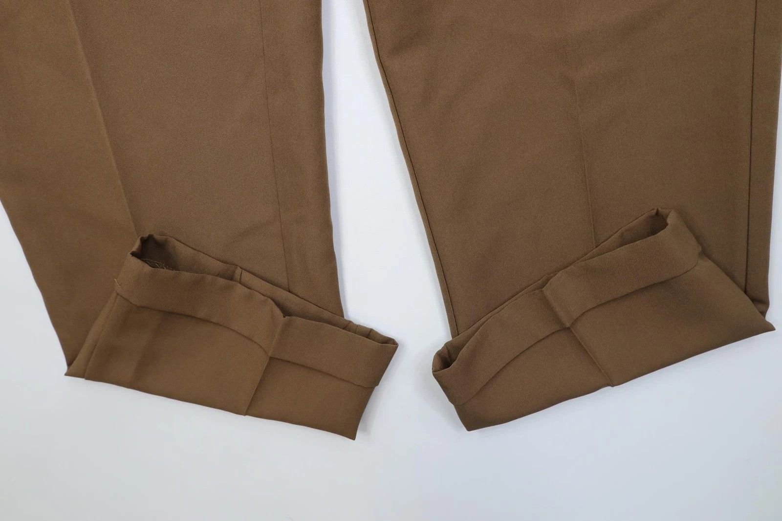 Vintage Vintage 90s Streetwear Knit Wide Leg Chino Pants Brown Size US 38 / EU 54 - 5 Thumbnail