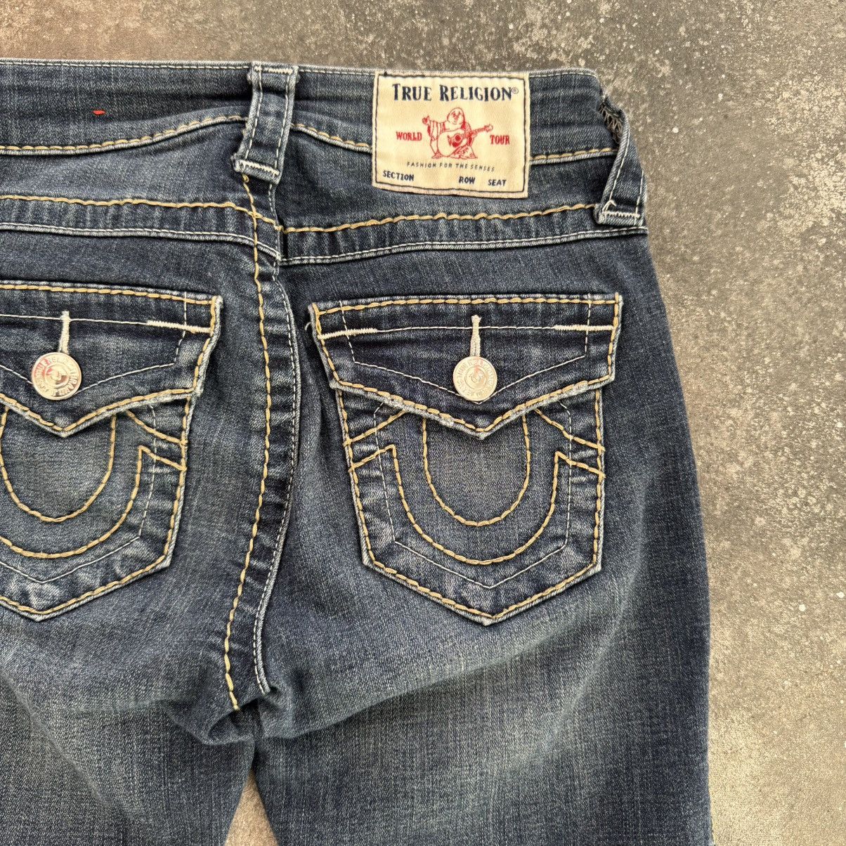 Japanese Brand × True Religion True Religion Billie Vintage Y2K Straight Jeans Size 25" / US 0 / IT 36 - 11 Thumbnail