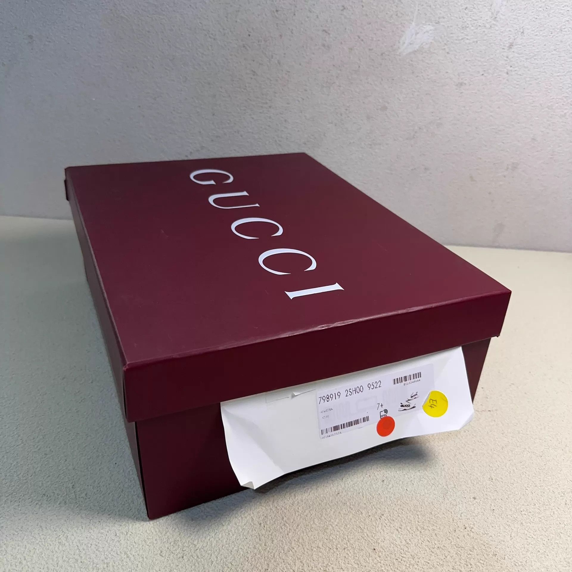 Gucci GUCCI Rhyton Off-White Red Logo Dad Shoe US 41.5 Size US 8.5 / EU 41-42 - 6 Thumbnail