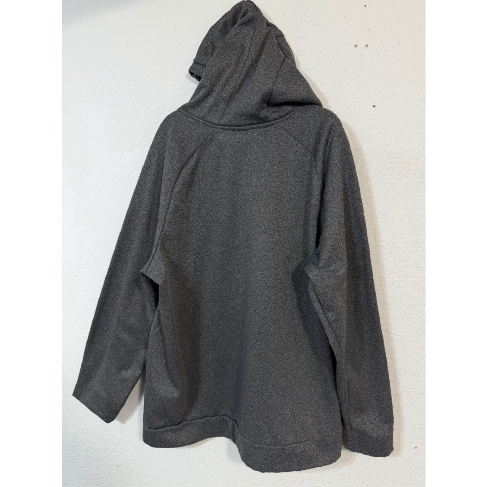 Nike Nike Dri Fit Cowl Neck Gray Swoosh Logo Mens Hoodie Hooded Sweatshirt Sz L Size US L / EU 52-54 / 3 - 6 Thumbnail